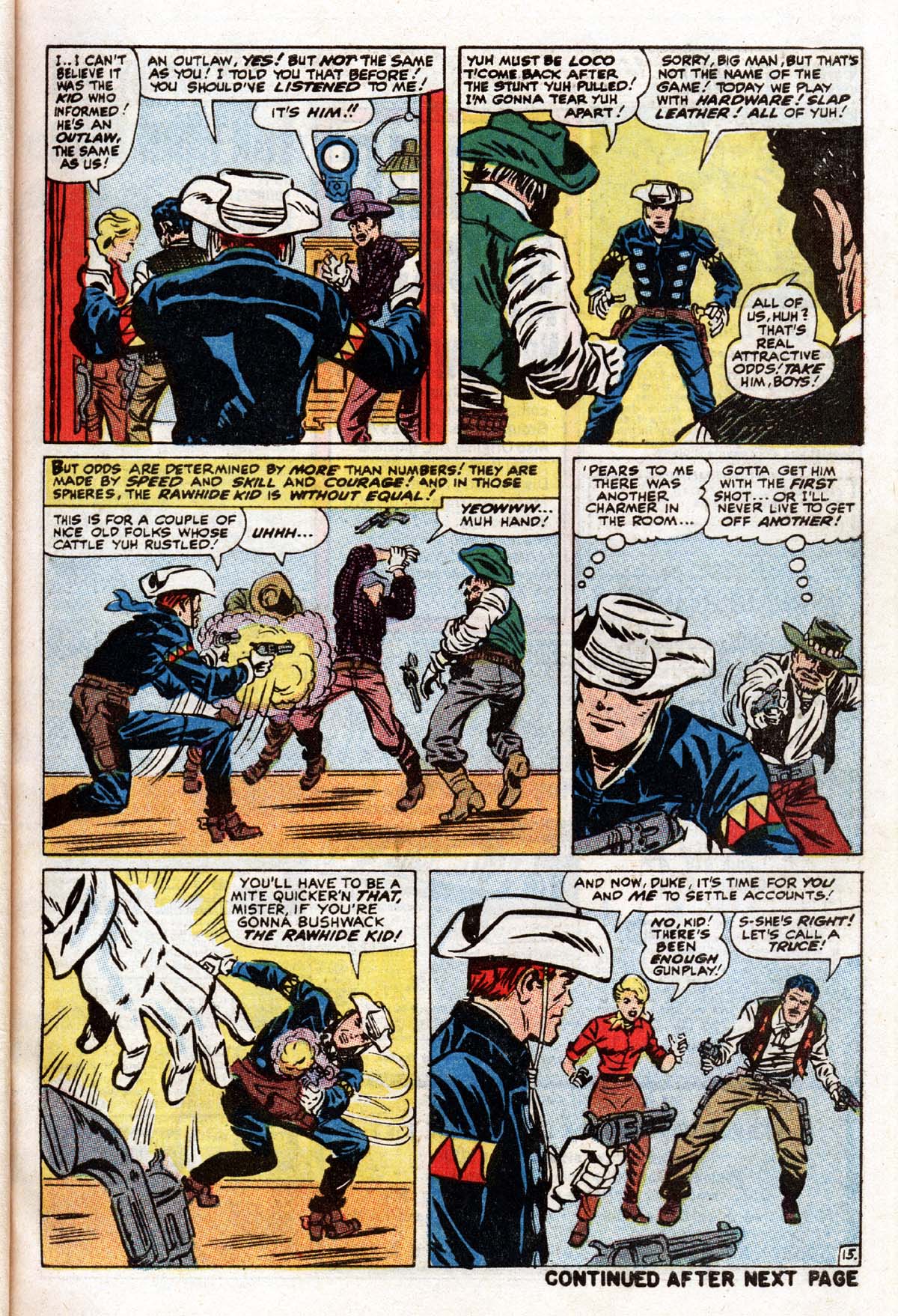 Read online The Mighty Marvel Western comic -  Issue #8 - 16