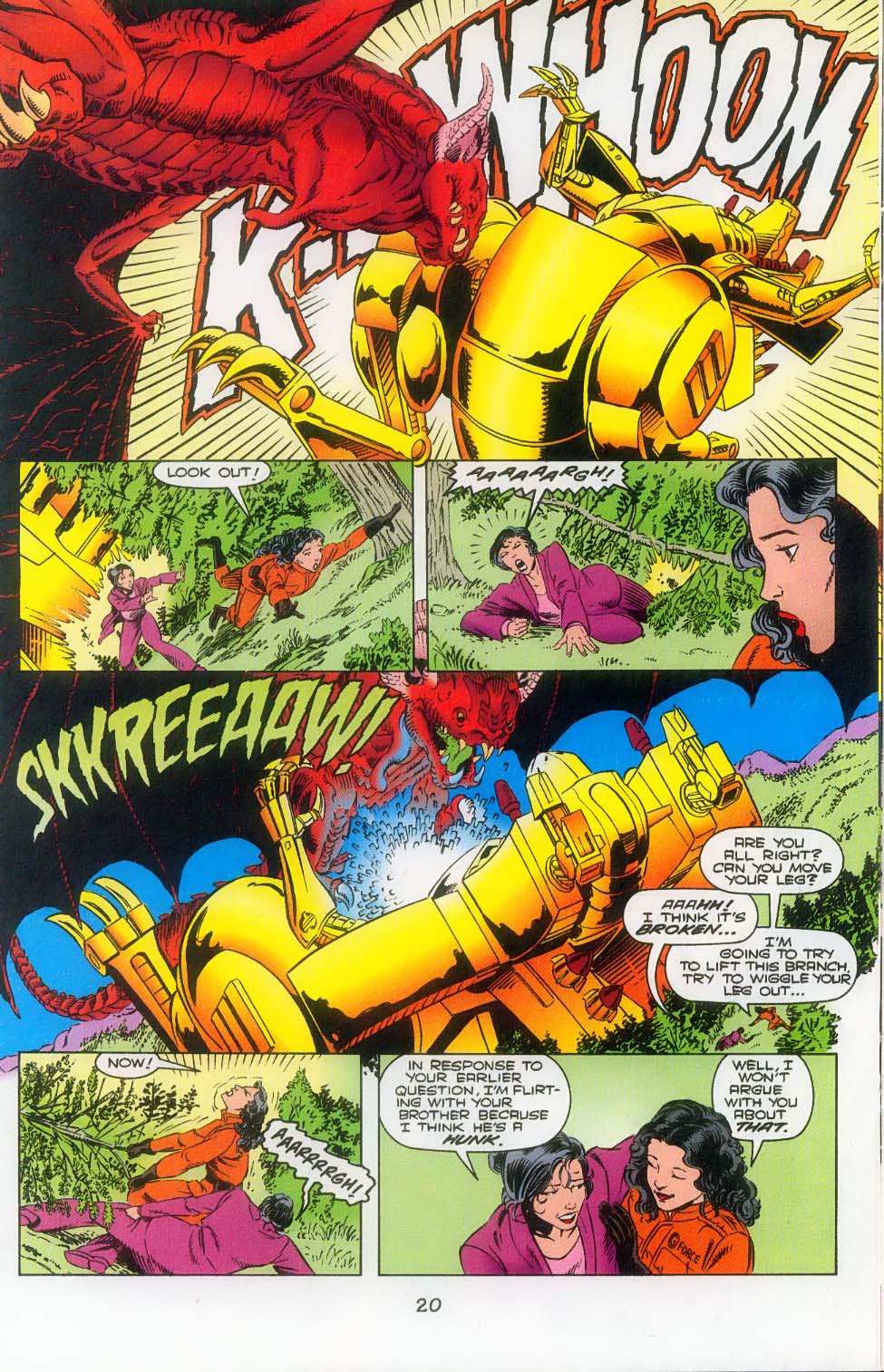 Read online Godzilla (1995) comic -  Issue #3 - 22