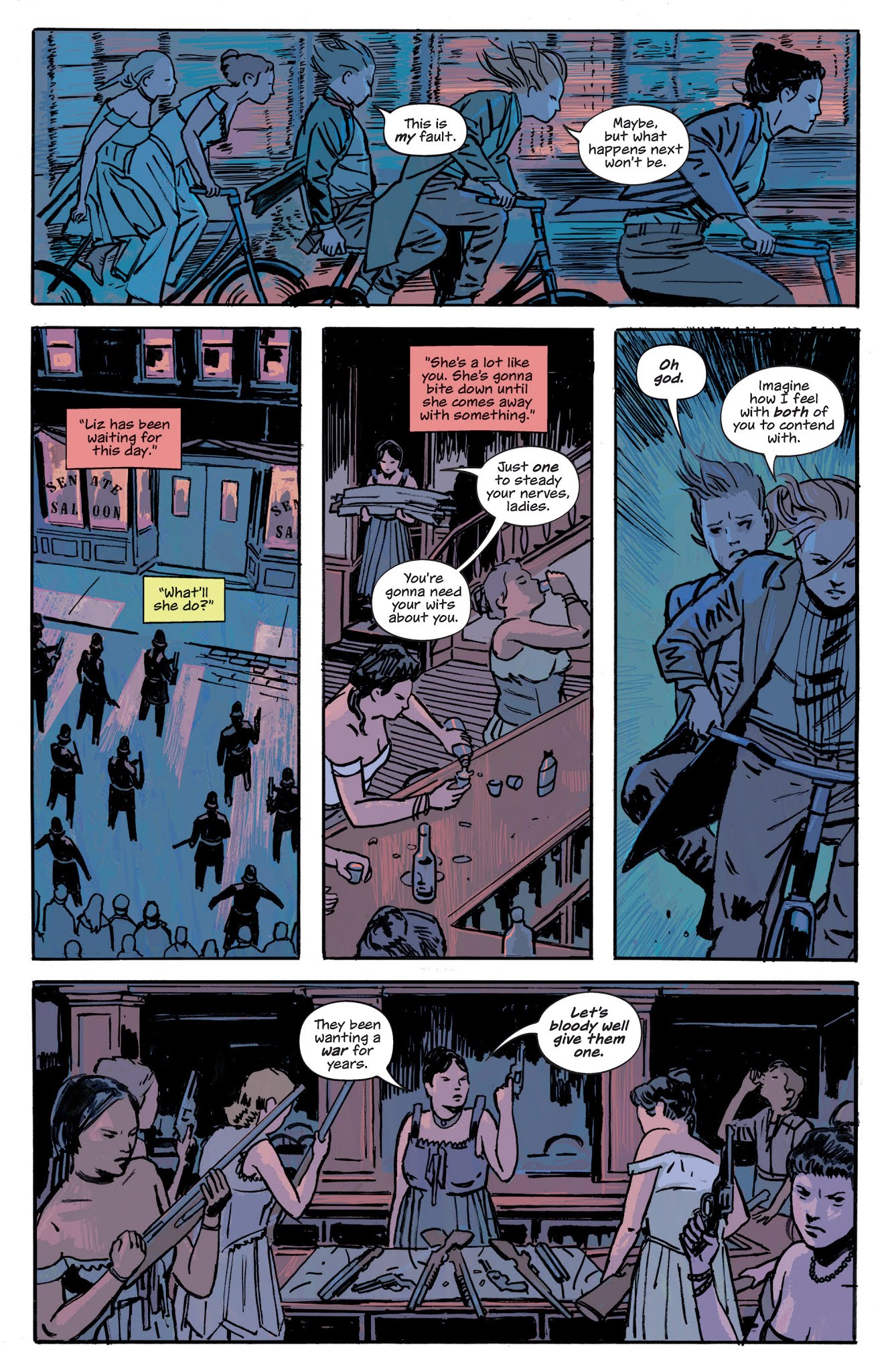 Read online Shanghai Red comic -  Issue #4 - 30