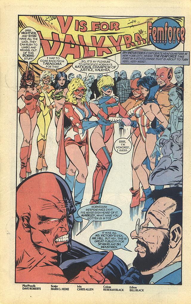 Read online Femforce comic -  Issue #62 - 3