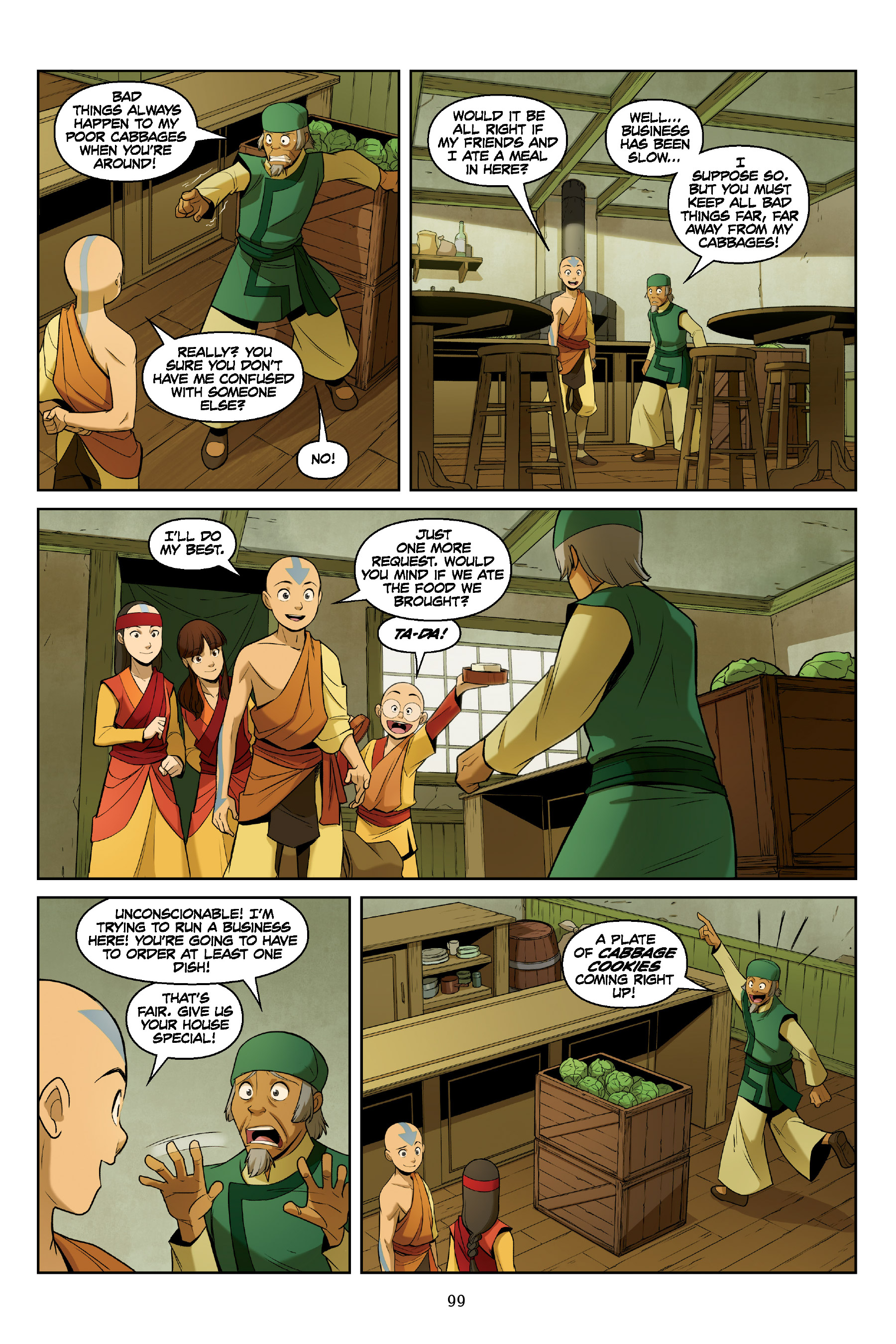 Read online Nickelodeon Avatar: The Last Airbender - The Rift comic -  Issue # _Omnibus (Part 1) - 99