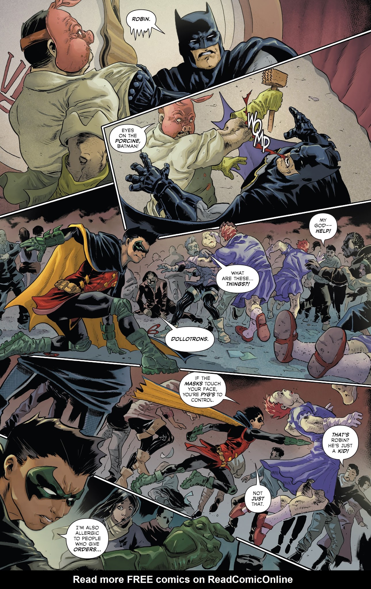 Read online The Shadow/Batman comic -  Issue #1 - 6