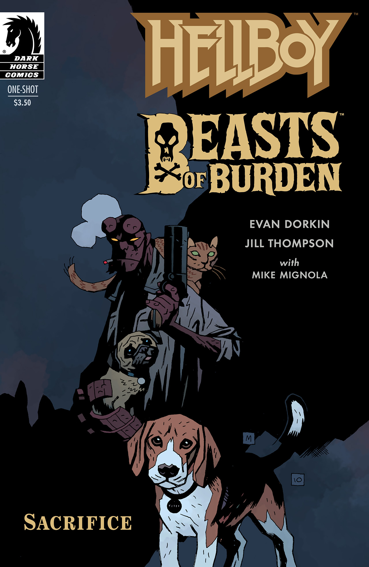 Read online Hellboy/Beasts of Burden: Sacrifice comic -  Issue # Full - 2