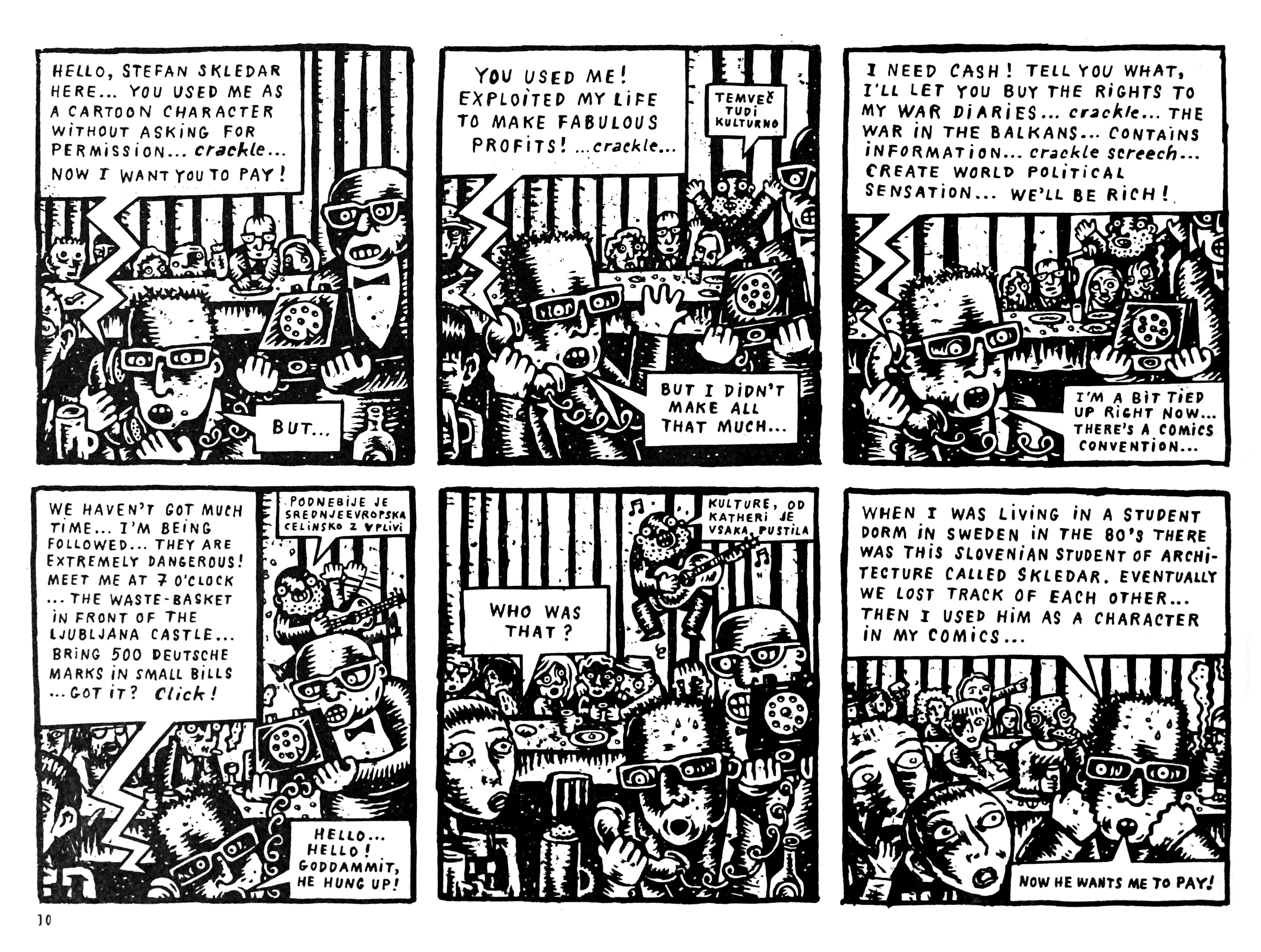 Read online Bosnian Flat Dog comic -  Issue # TPB - 12