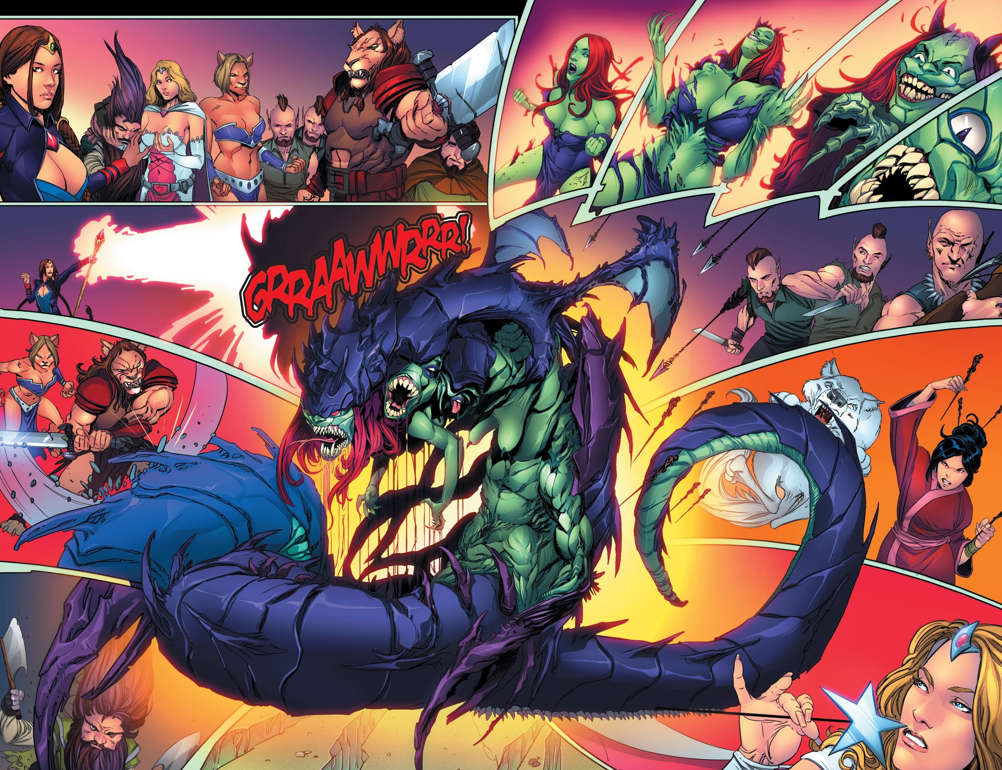 Read online Grimm Fairy Tales presents Oz: Reign of the Witch Queen comic -  Issue #6 - 16