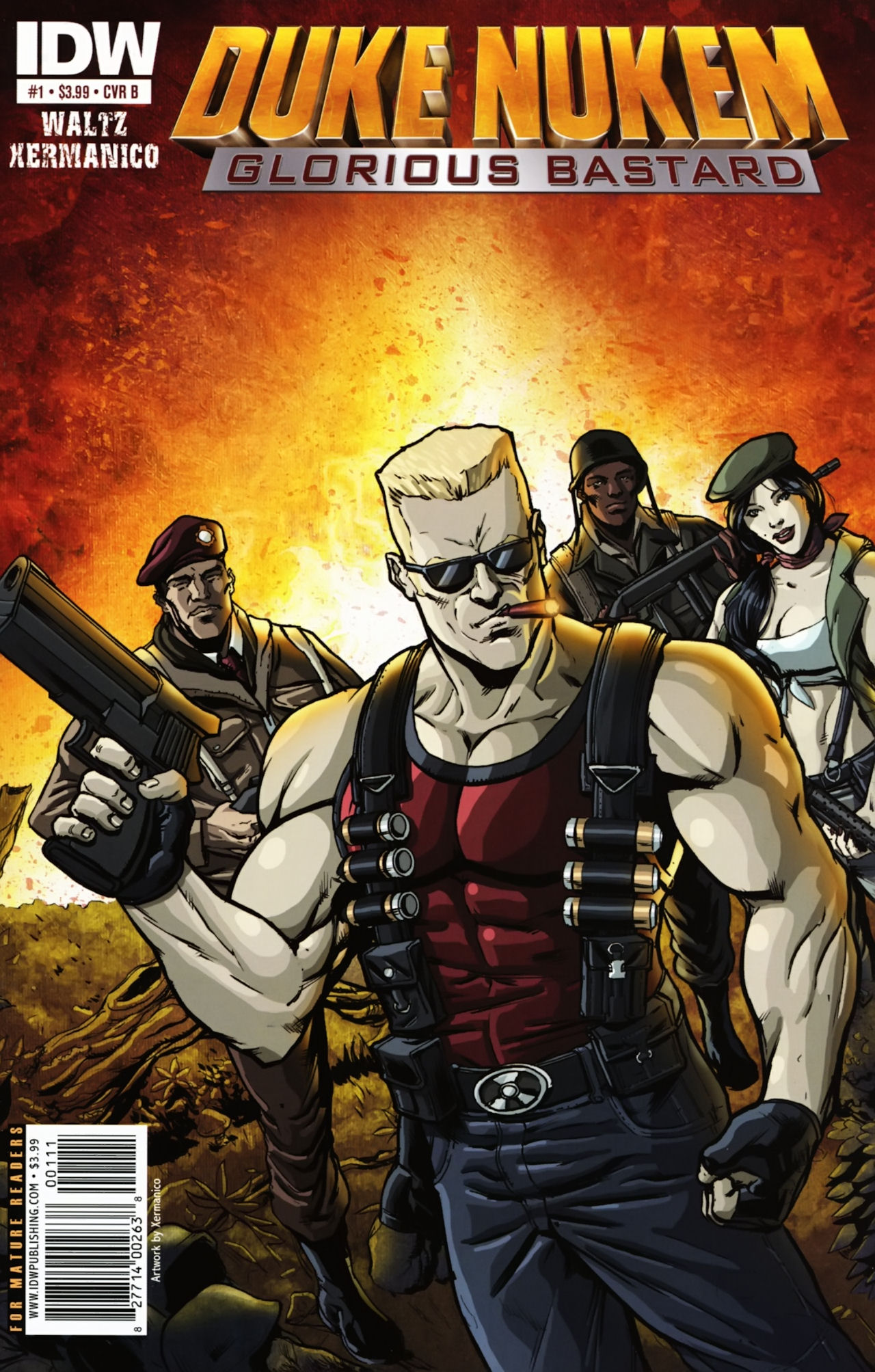 Read online Duke Nukem: Glorious Bastard comic -  Issue #1 - 2