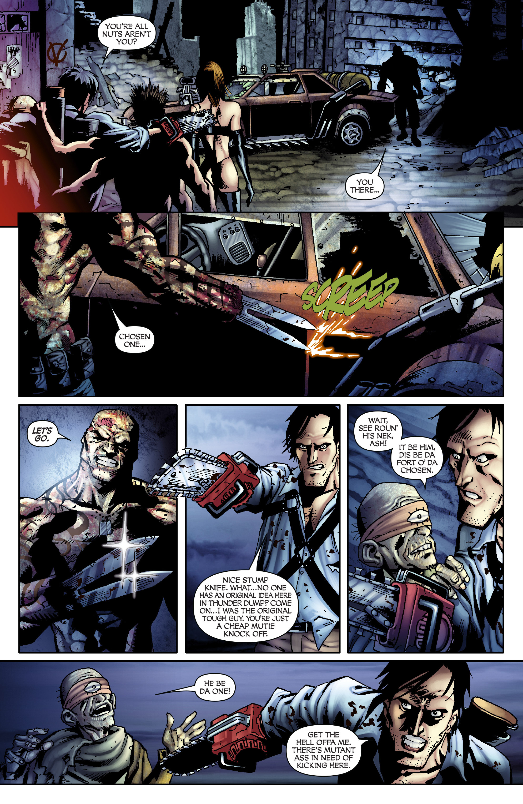 Read online Army of Darkness From the Ashes comic Issue Army of