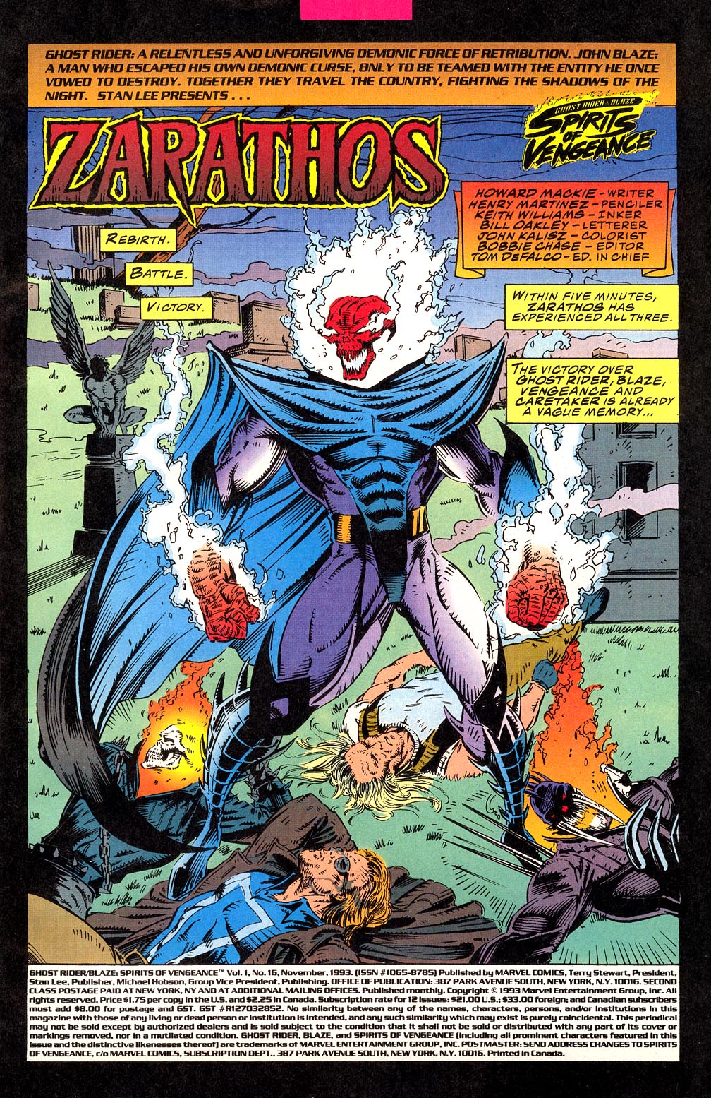Ghost Rider/Blaze: Spirits of Vengeance Issue #16 #16 - English 2