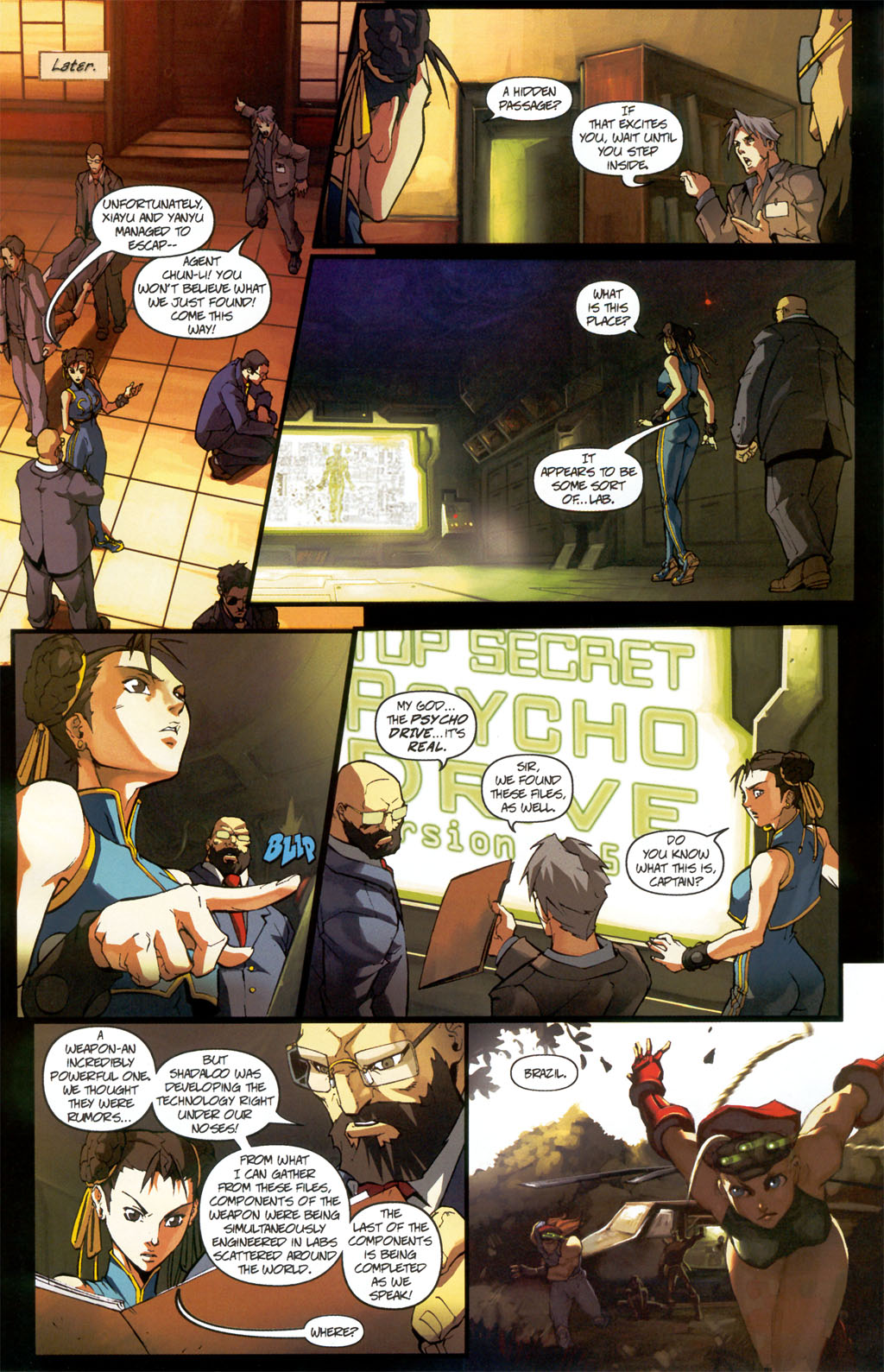 Read online Street Fighter (2003) comic -  Issue #10 - 14