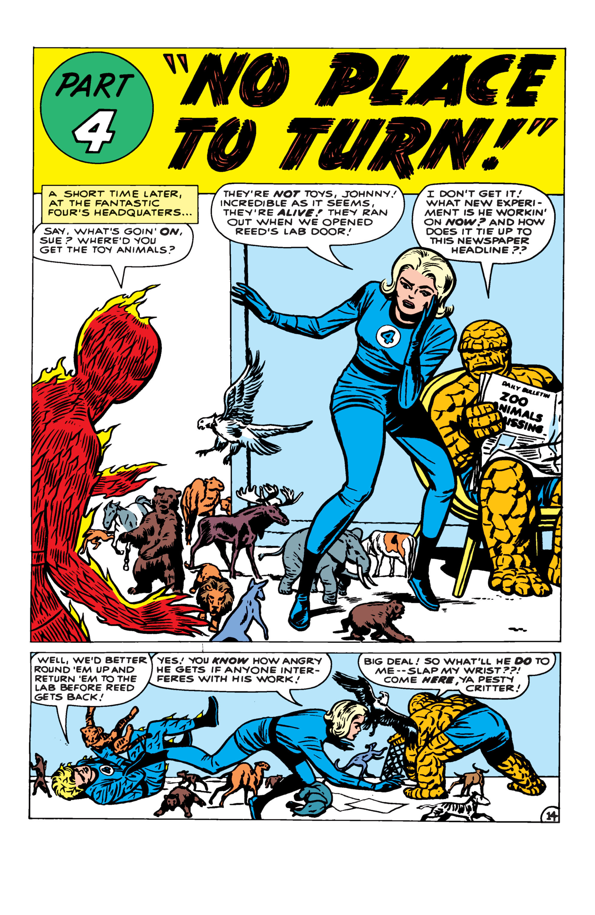 Read online Fantastic Four (1961) comic -  Issue #10 - 15