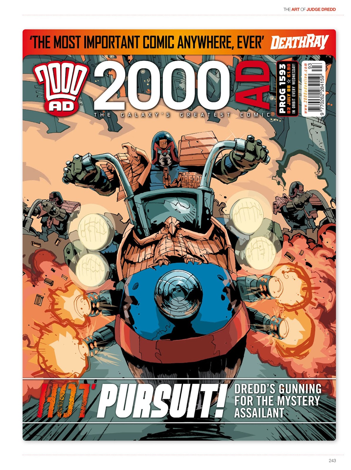 The Art of Judge Dredd: Featuring 35 Years of Zarjaz Covers issue TPB (Part 3) - Page 61
