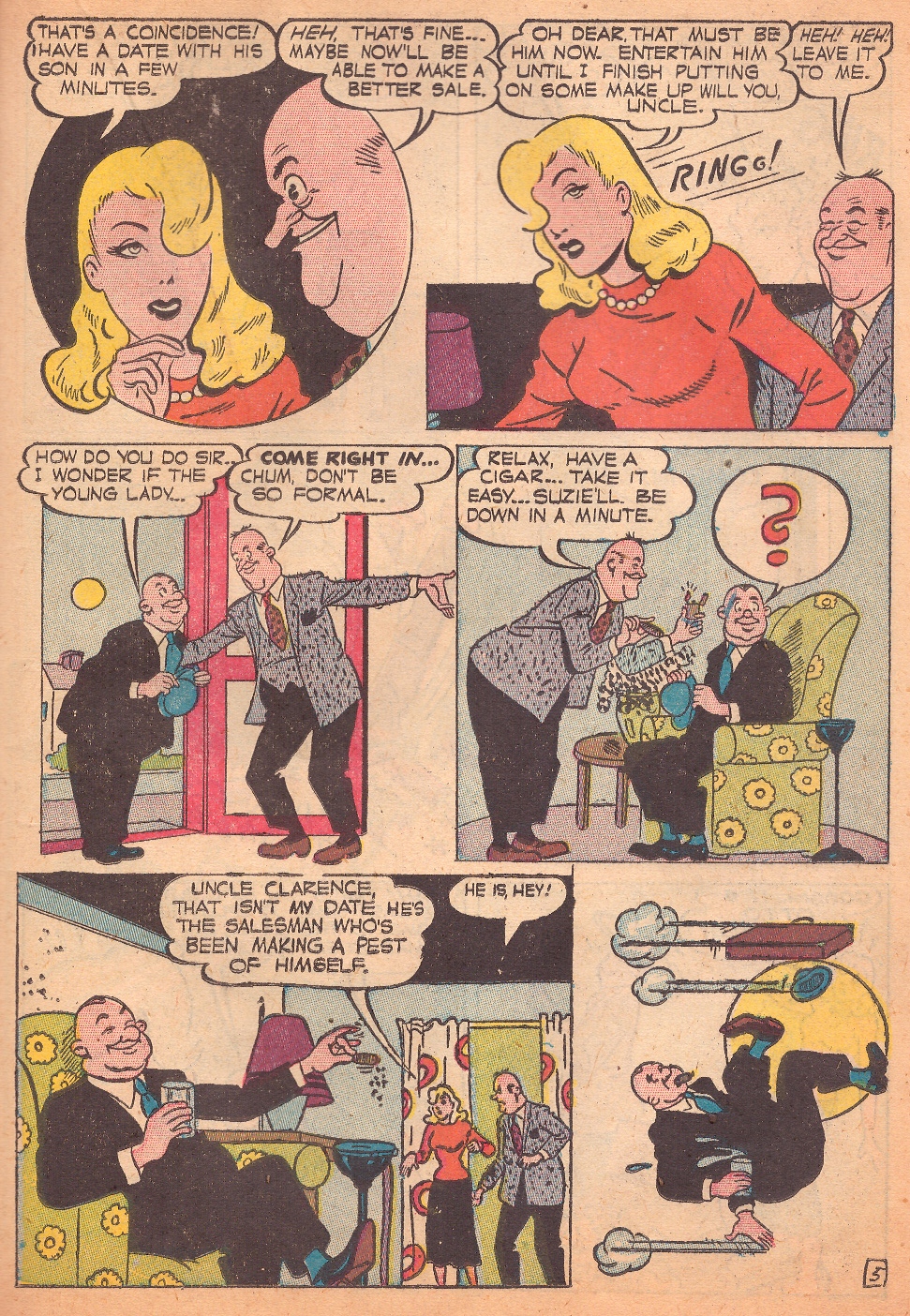 Read online Suzie Comics comic -  Issue #64 - 29