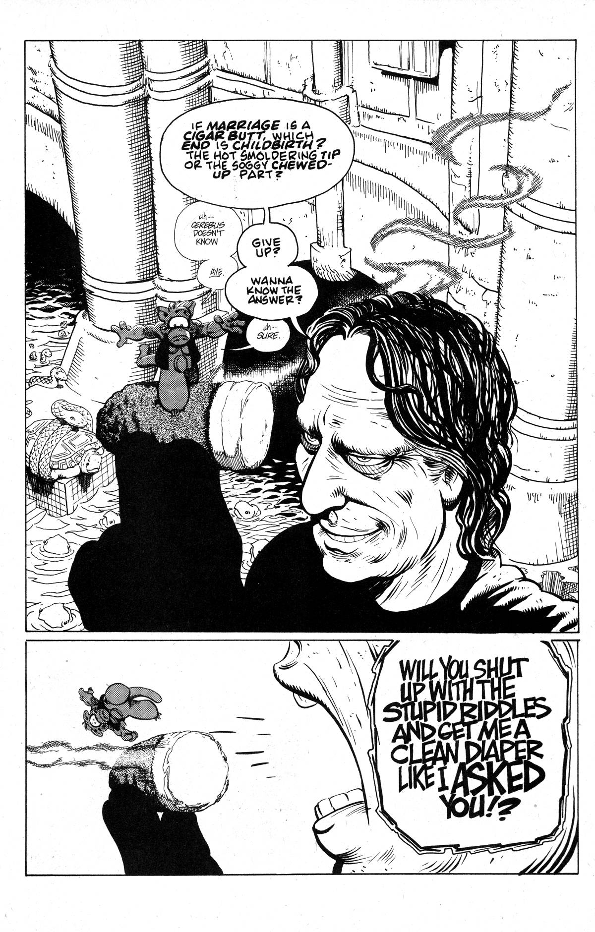 Read online Cerebus comic -  Issue #204 - 15