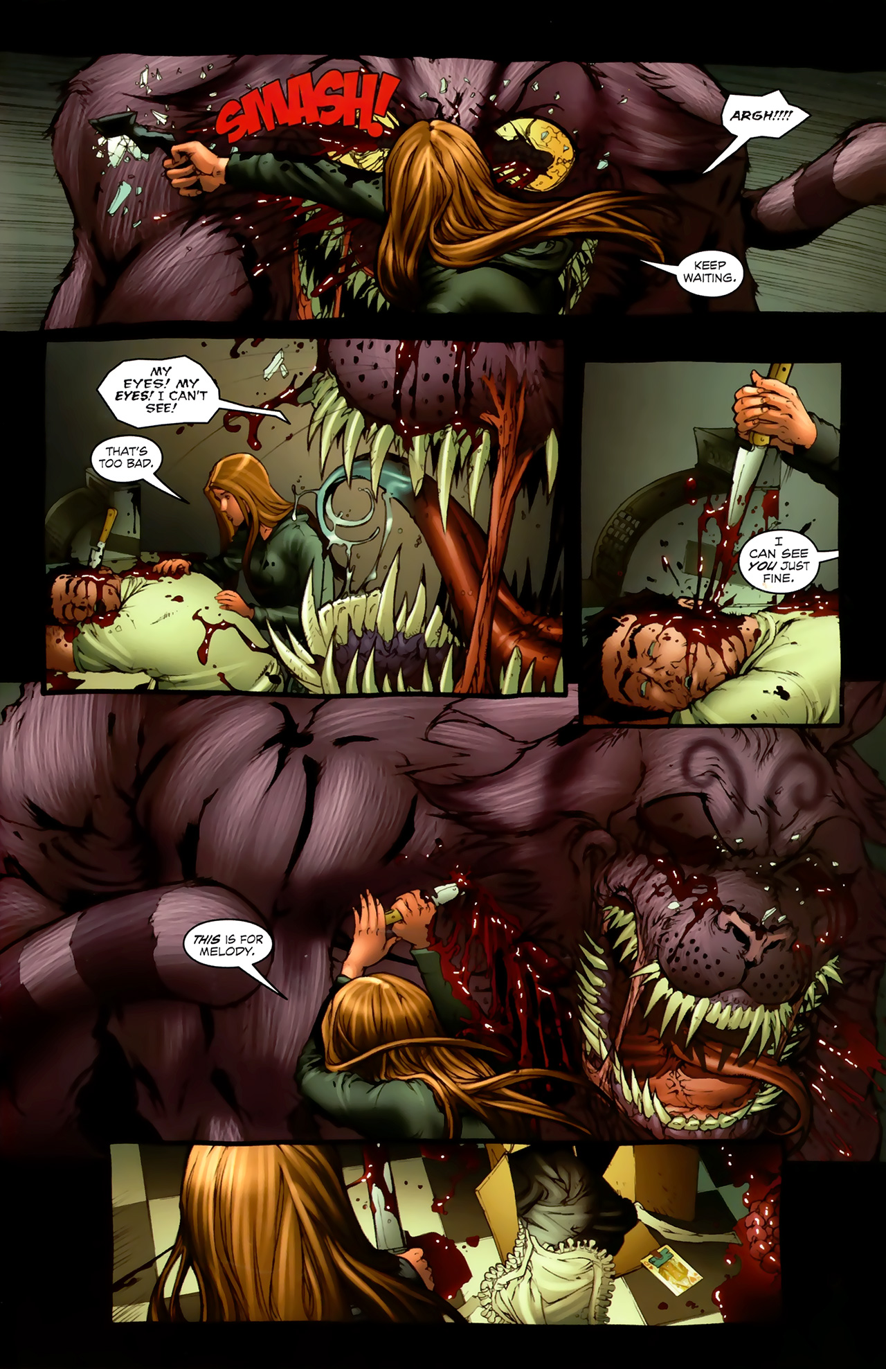 Read online Grimm Fairy Tales: Beyond Wonderland comic -  Issue #5 - 19
