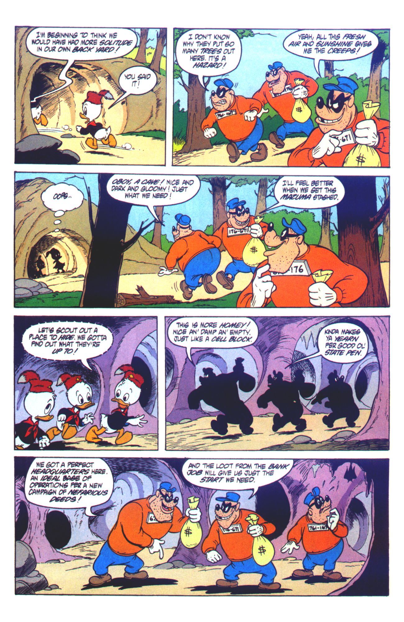 Read online Walt Disney's Junior Woodchucks Limited Series comic -  Issue #4 - 8