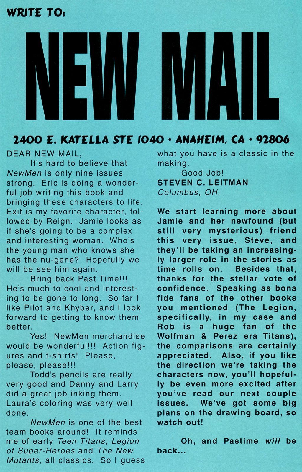 Read online NewMen comic -  Issue #10 - 26