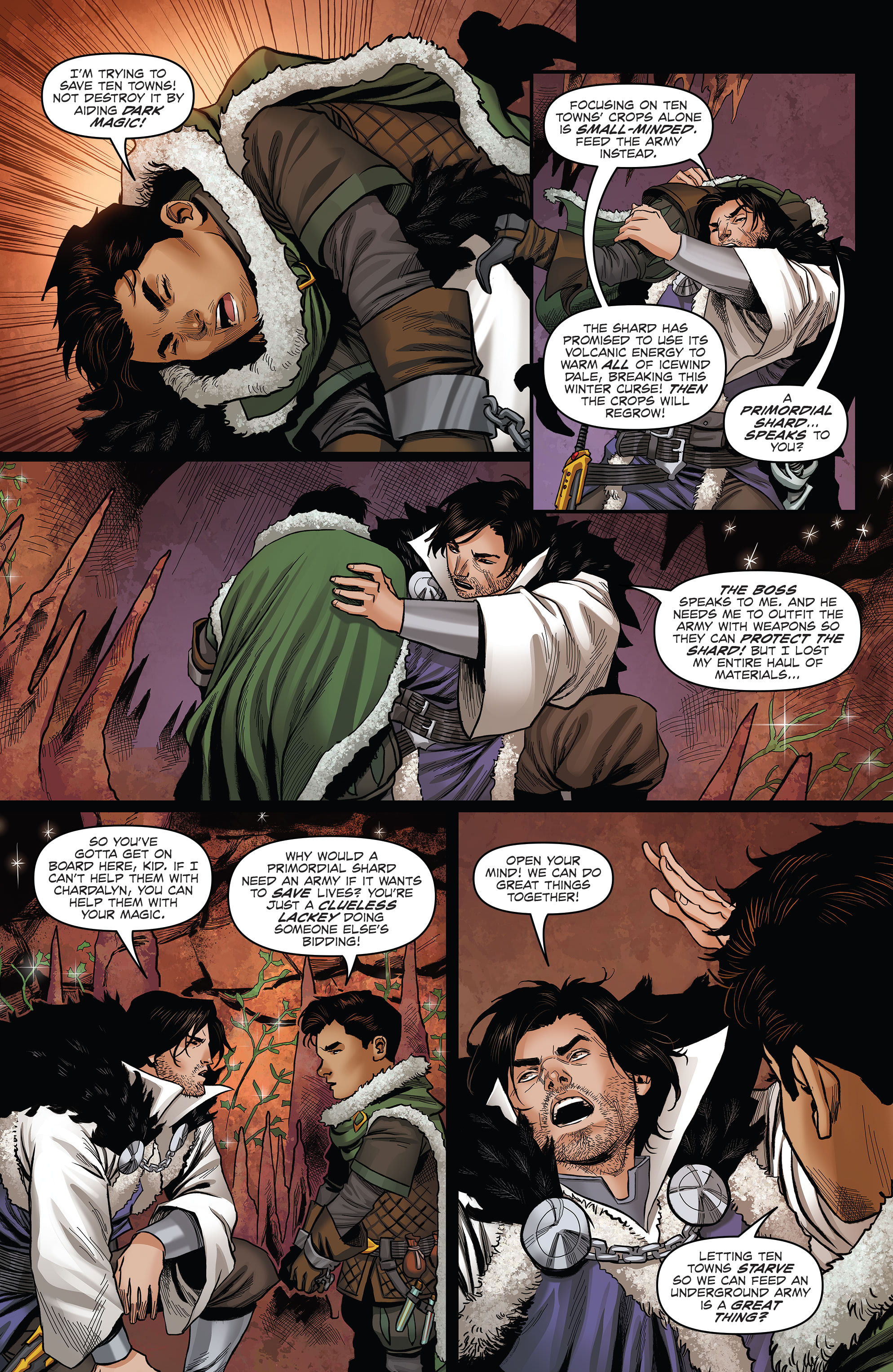Read online Dungeons & Dragons: At the Spine of the World comic -  Issue #3 - 11