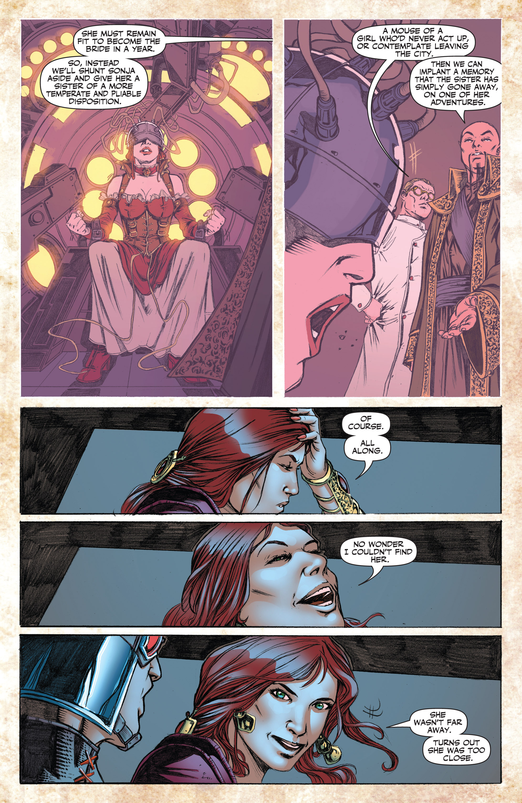 Read online Legenderry: A Steampunk Adventure comic -  Issue #5 - 22