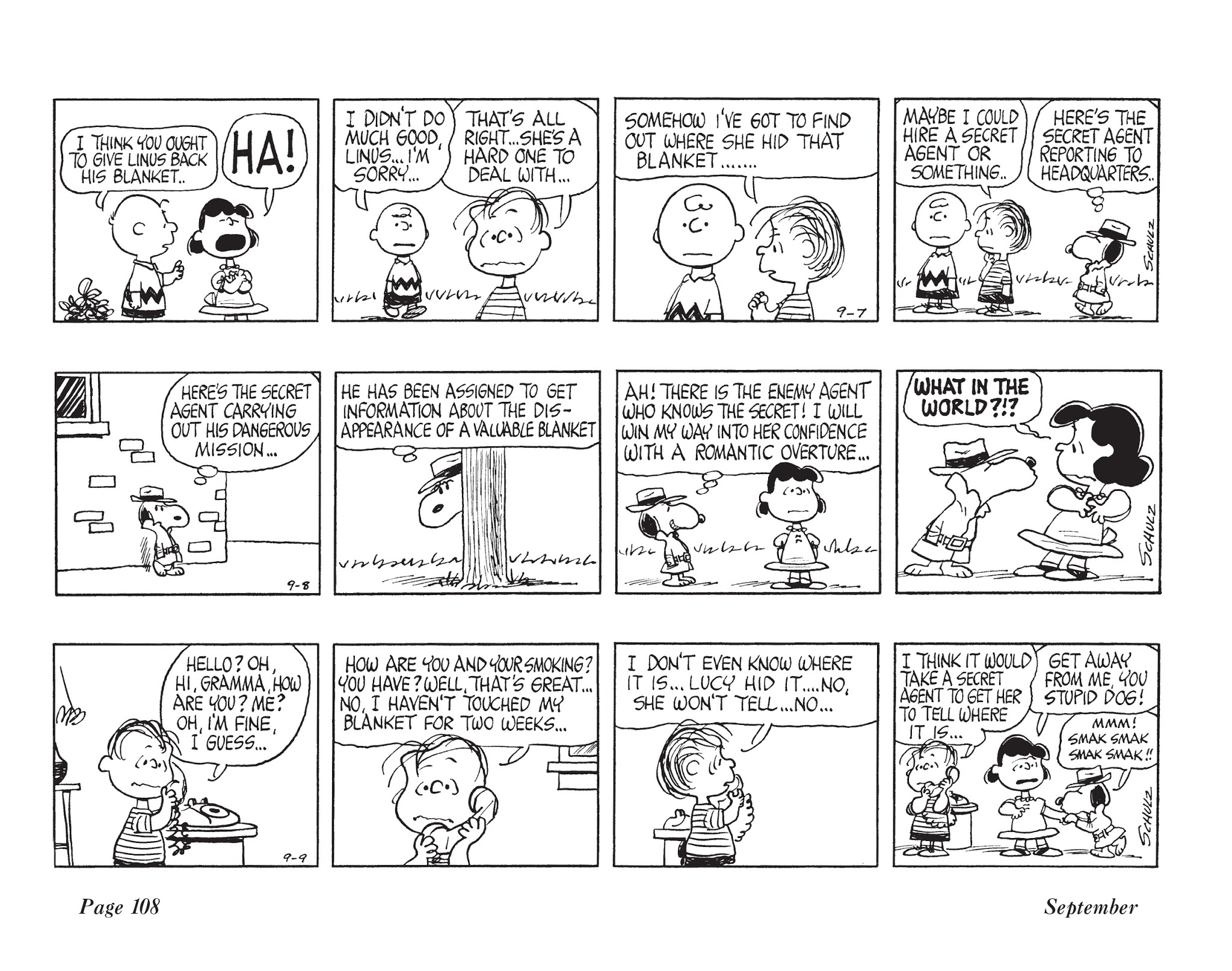 Read online The Complete Peanuts comic -  Issue # TPB 9 - 119