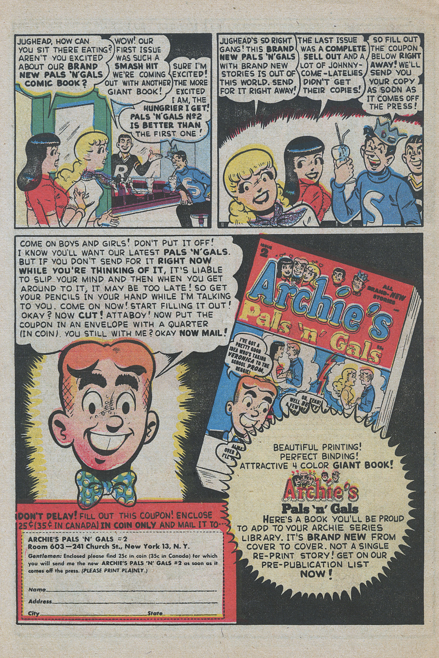 Read online Archie's Pal Jughead comic -  Issue #21 - 30