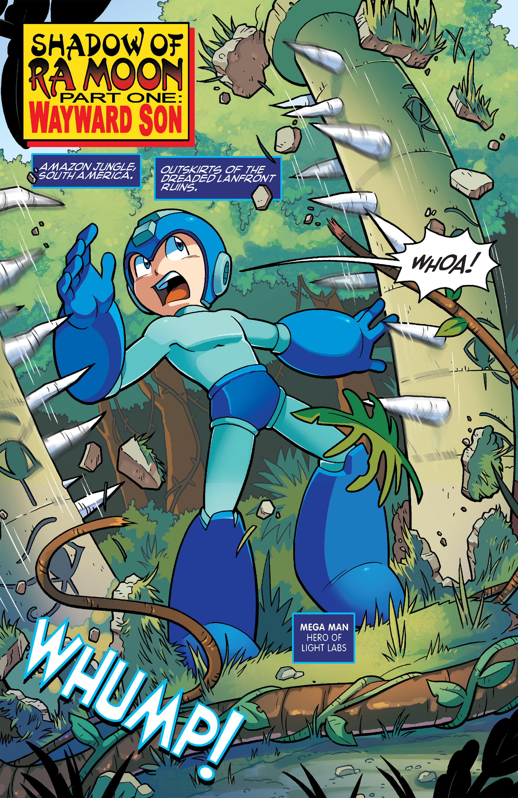 Read Online Mega Man Comic Issue 34 
