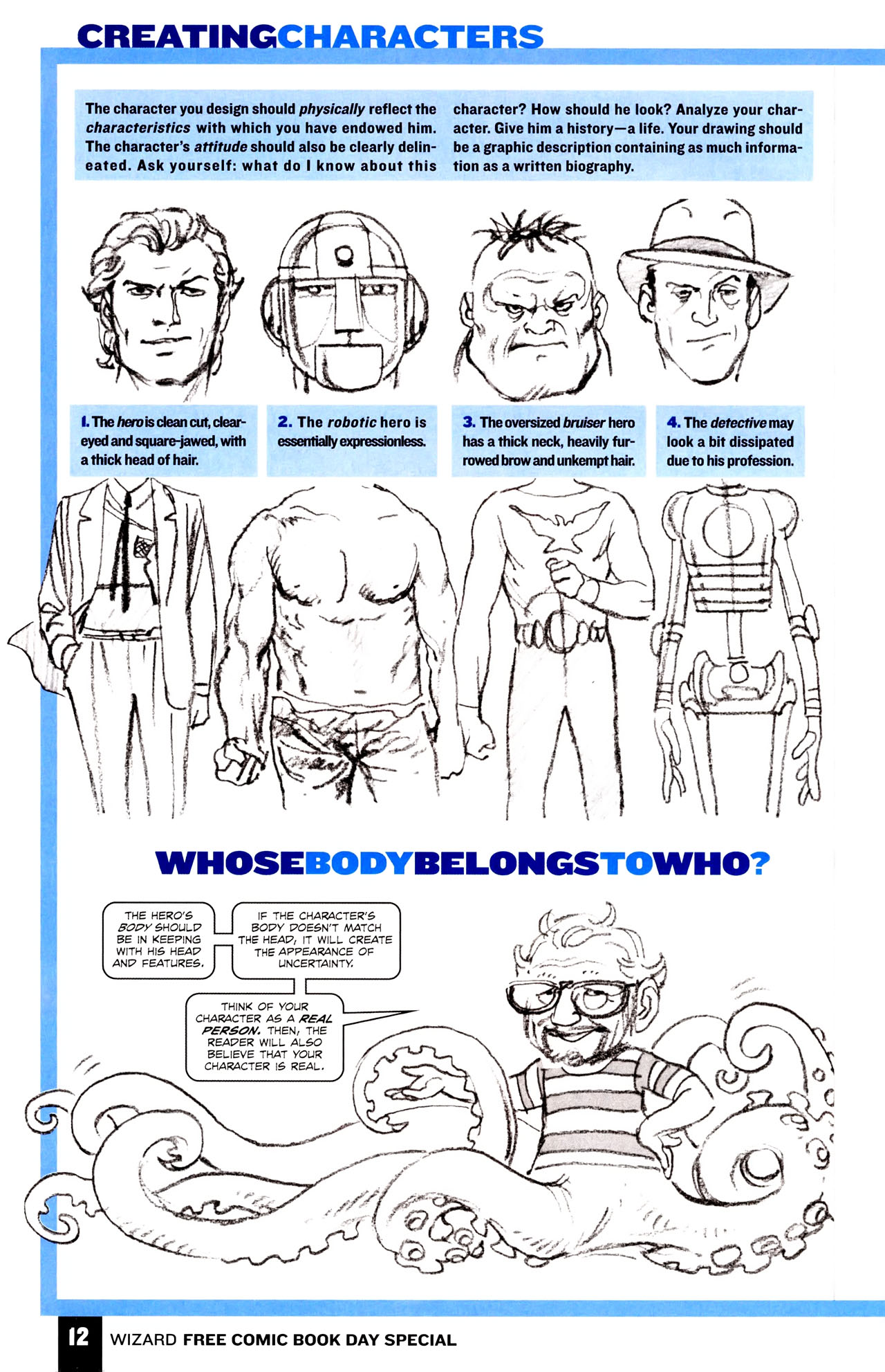 Read online Wizard How to Draw Sampler comic -  Issue # Full - 13