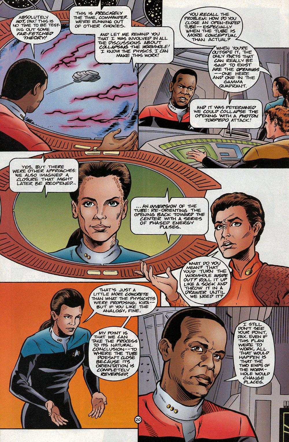 Read online Star Trek: Deep Space Nine (1993) comic -  Issue #20 - 25