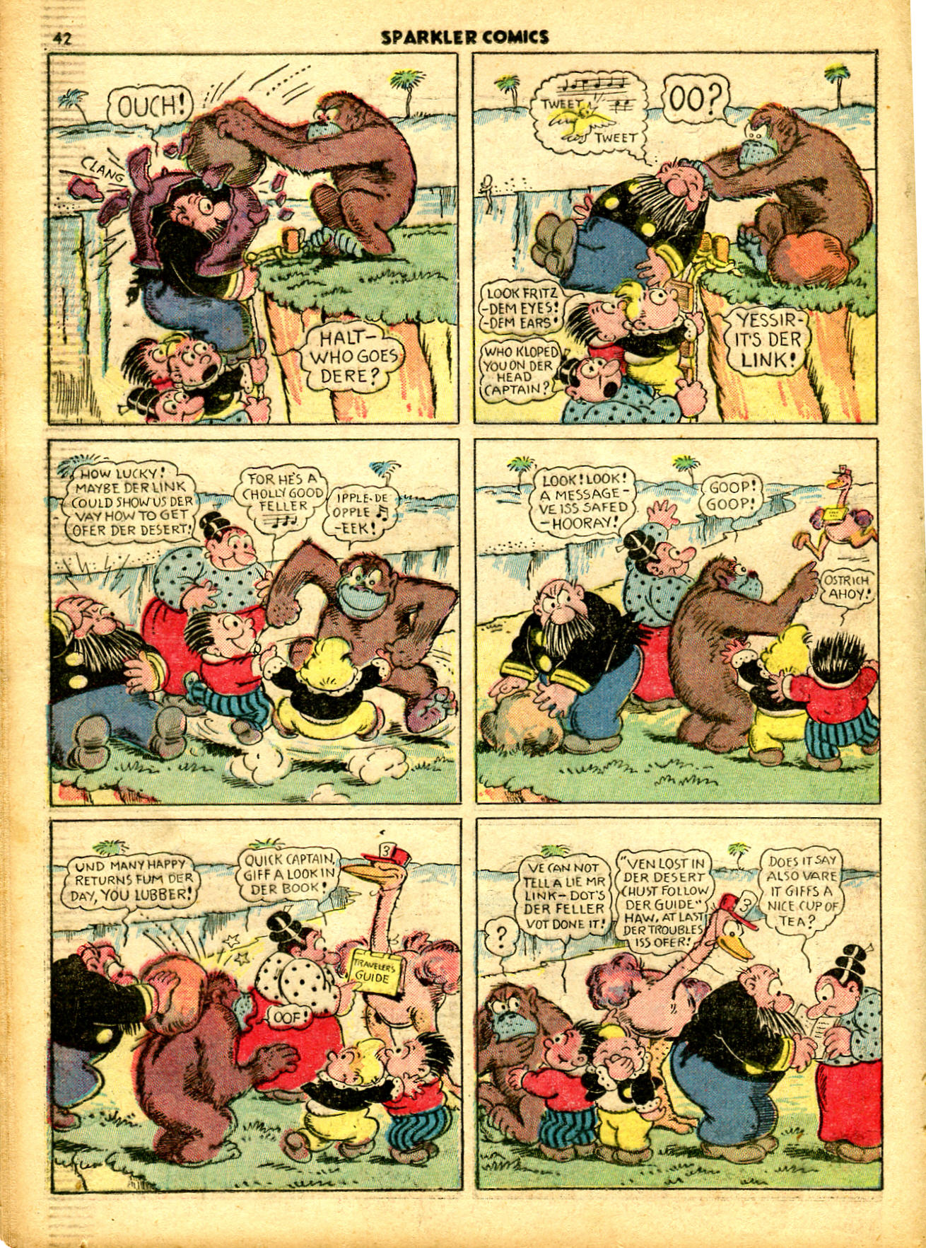 Read online Sparkler Comics comic -  Issue #17 - 40