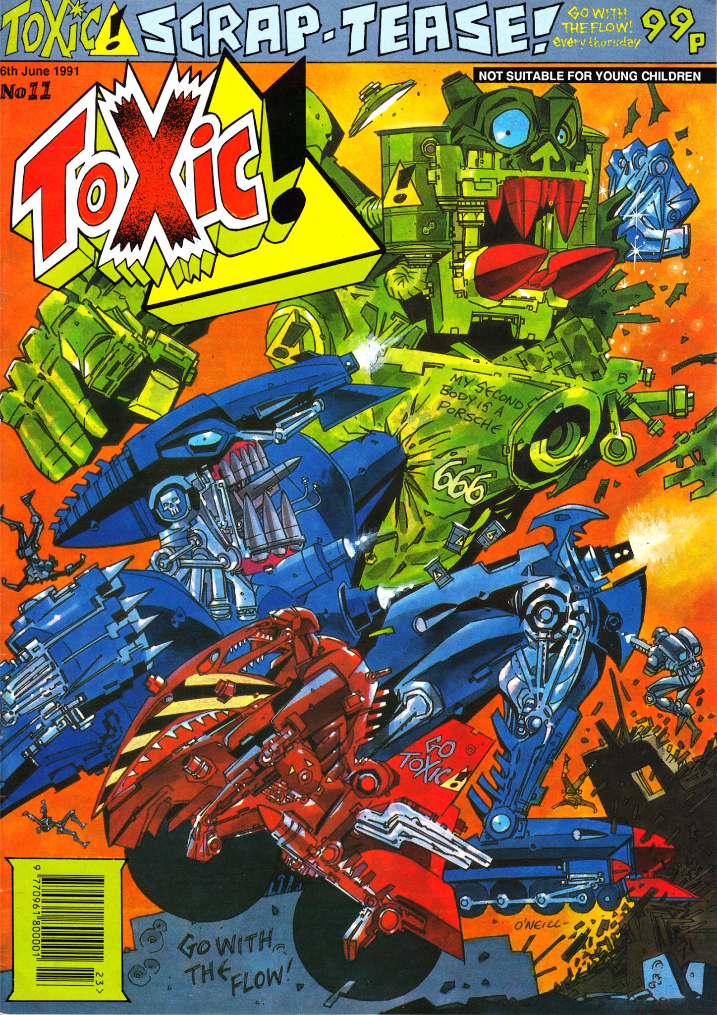 Read online Toxic! comic -  Issue #11 - 1
