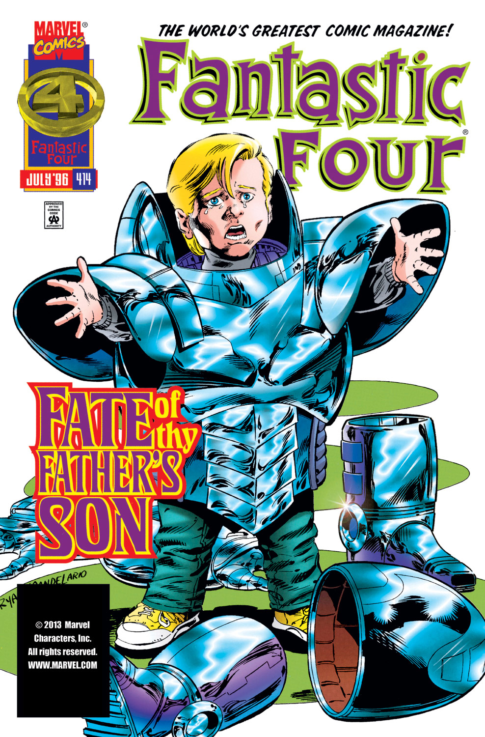 Read online Fantastic Four (1961) comic -  Issue #414 - 1
