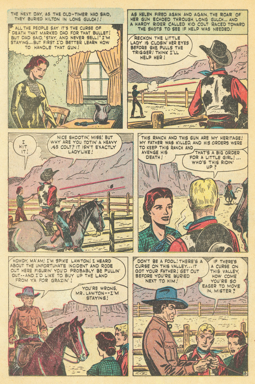 Read online Kid Colt Outlaw comic -  Issue #8 - 17