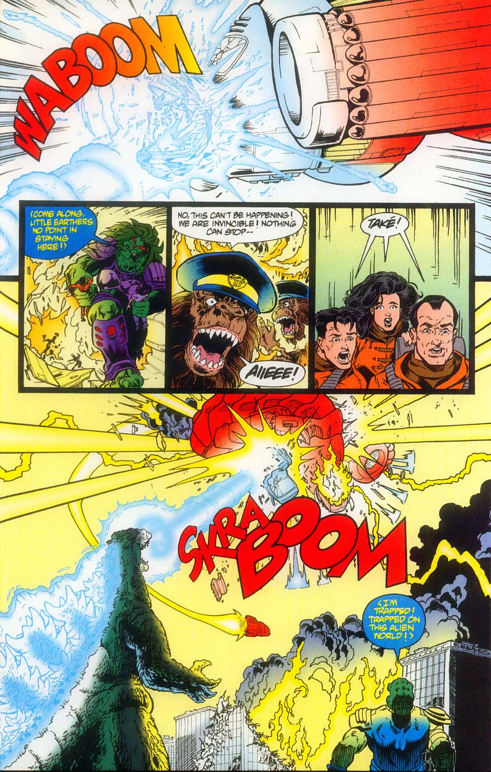 Read online Godzilla (1995) comic -  Issue #8 - 25