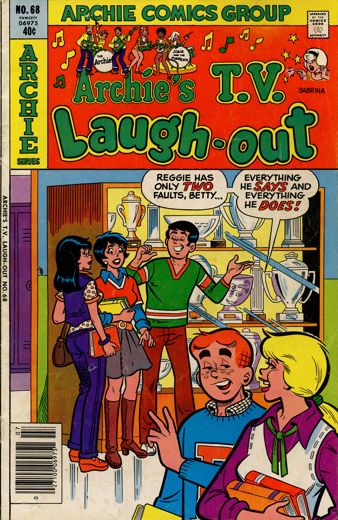Read online Archie's TV Laugh-Out comic -  Issue #68 - 1