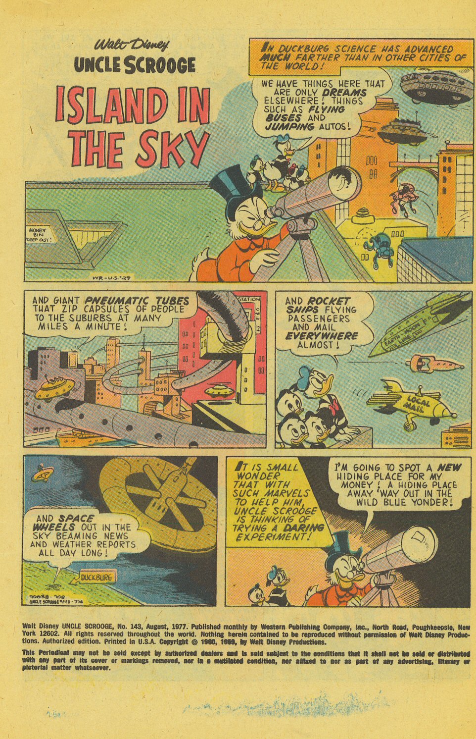 Read online Uncle Scrooge (1953) comic -  Issue #143 - 3