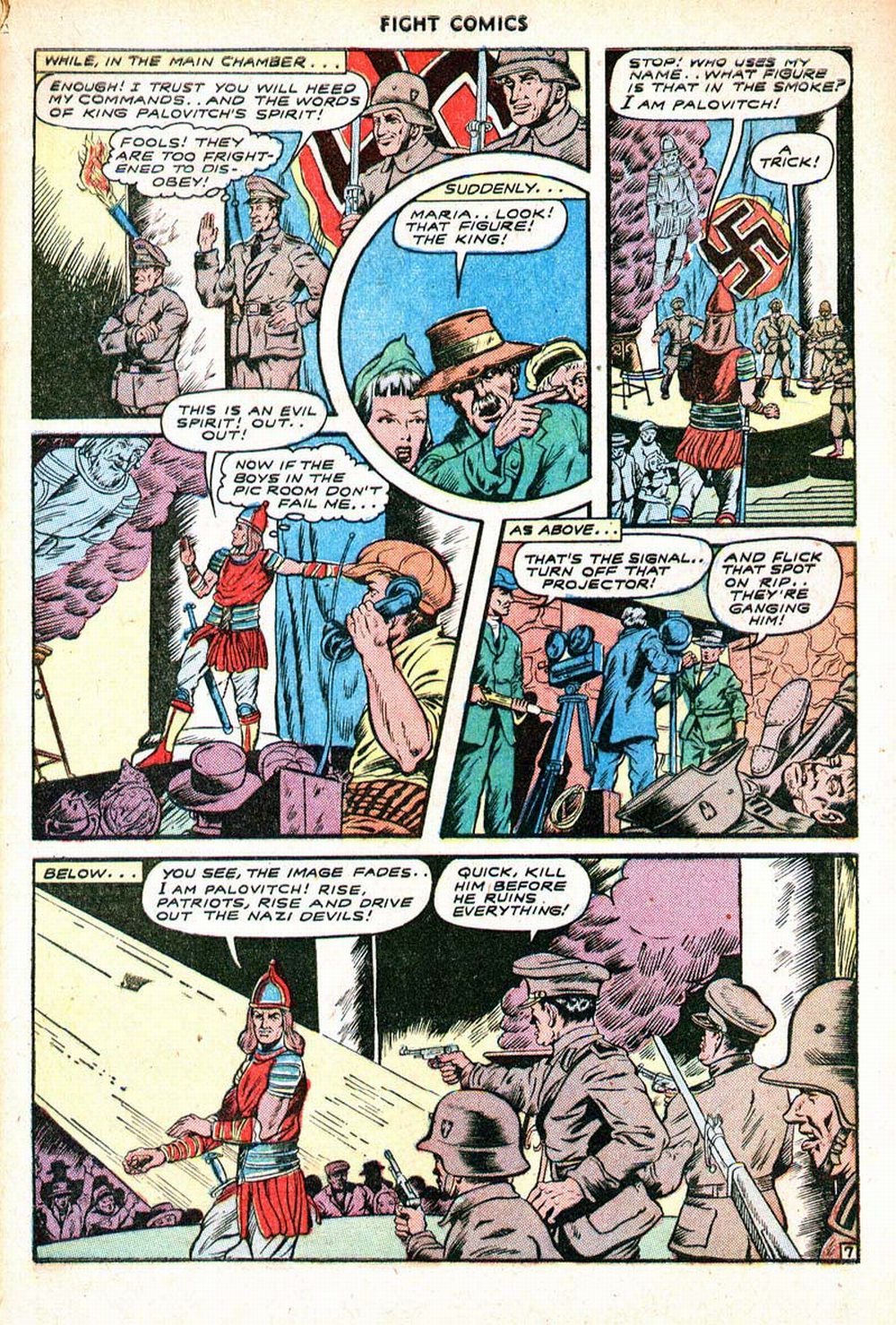 Read online Fight Comics comic -  Issue #36 - 9