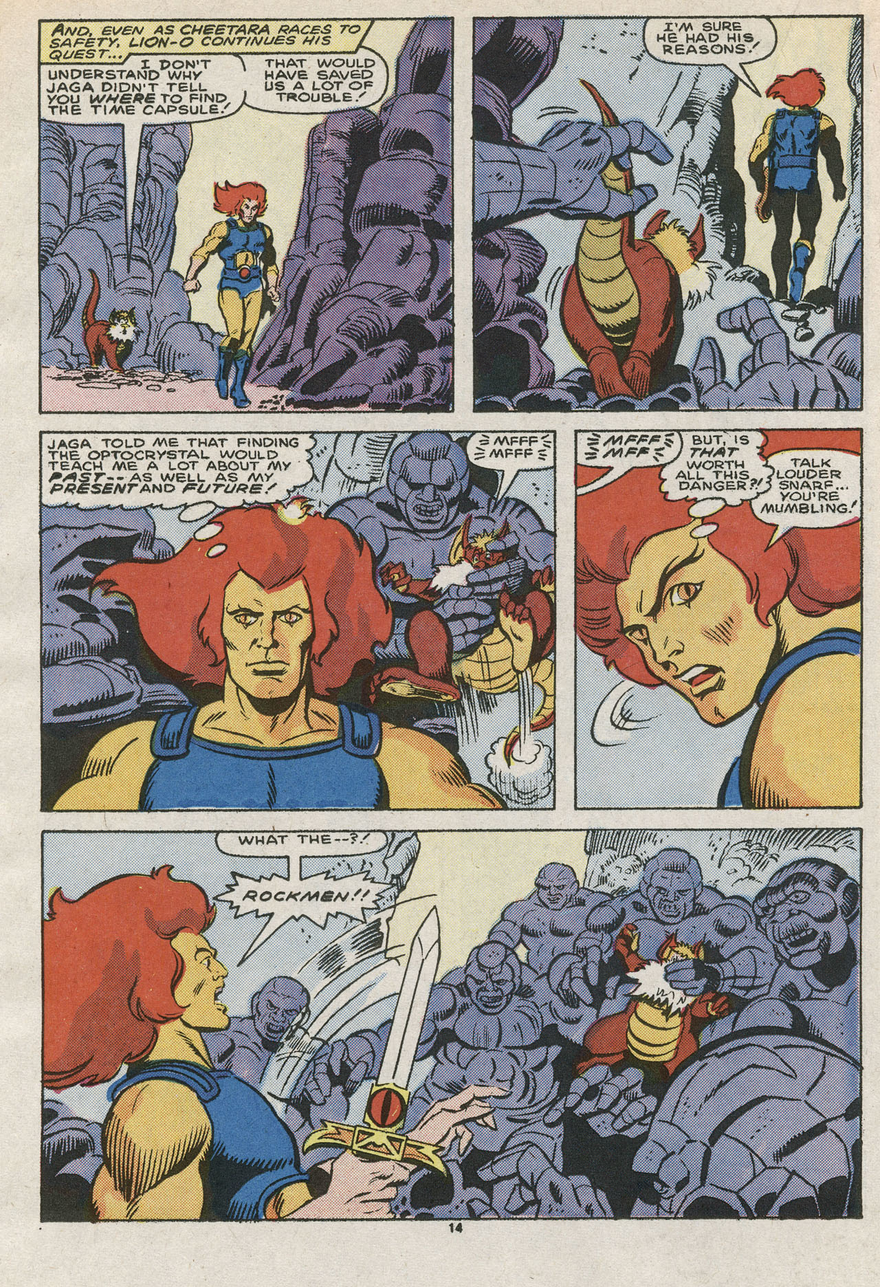 Read online ThunderCats (1985) comic -  Issue #15 - 20