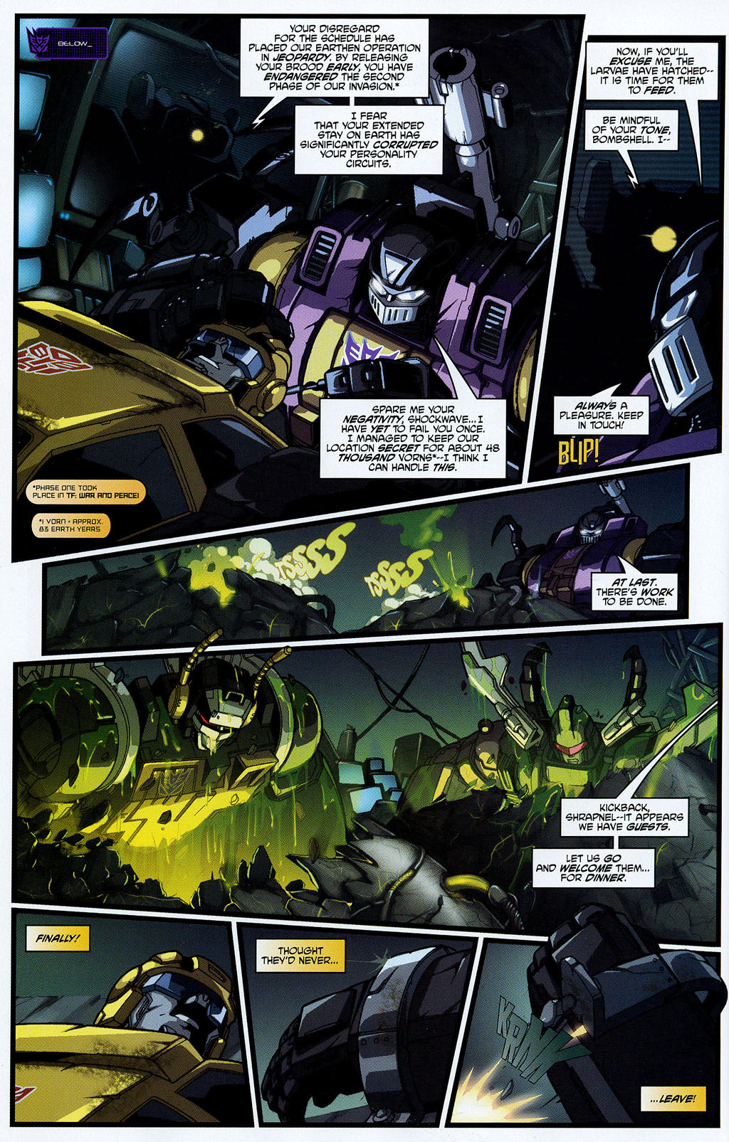 Read online Transformers: Generation 1 (2004) comic -  Issue #8 - 7