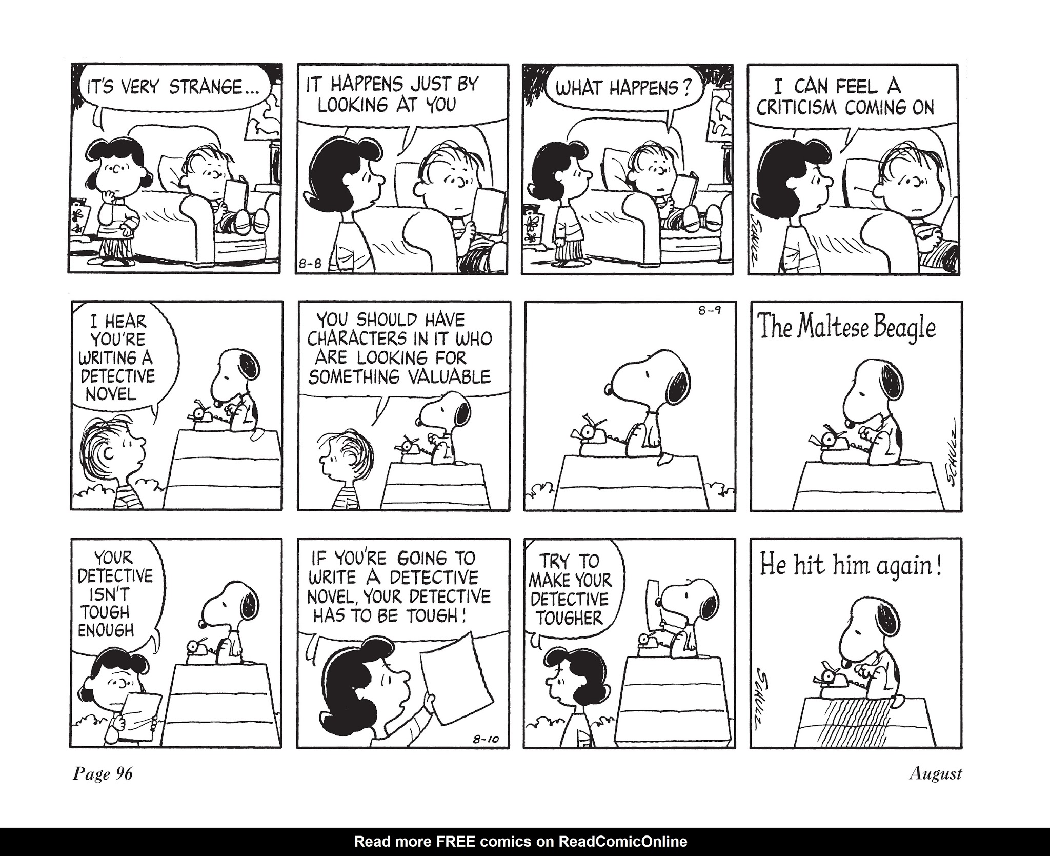 Read online The Complete Peanuts comic -  Issue # TPB 17 - 112