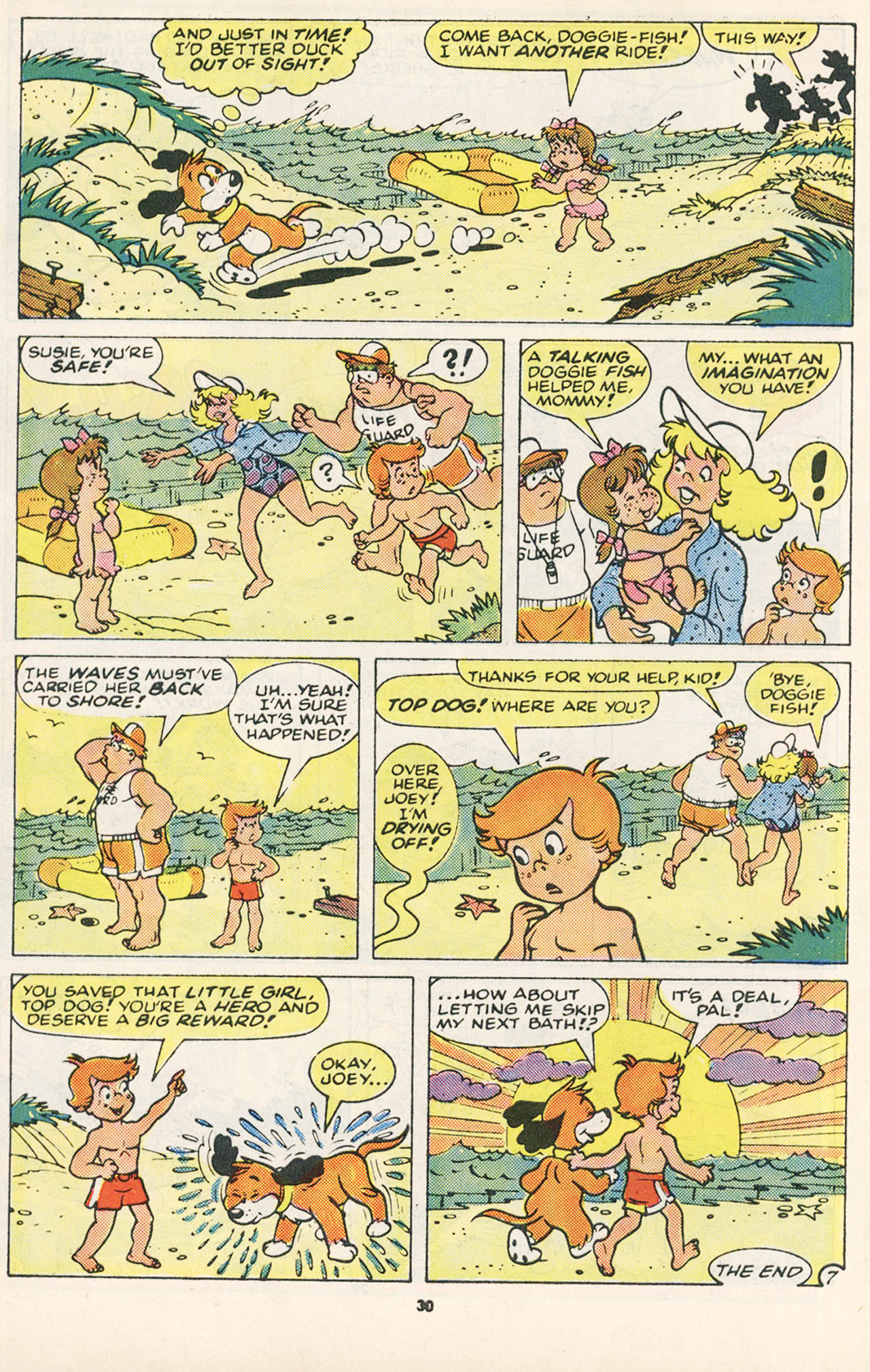 Read online Heathcliff comic -  Issue #28 - 32
