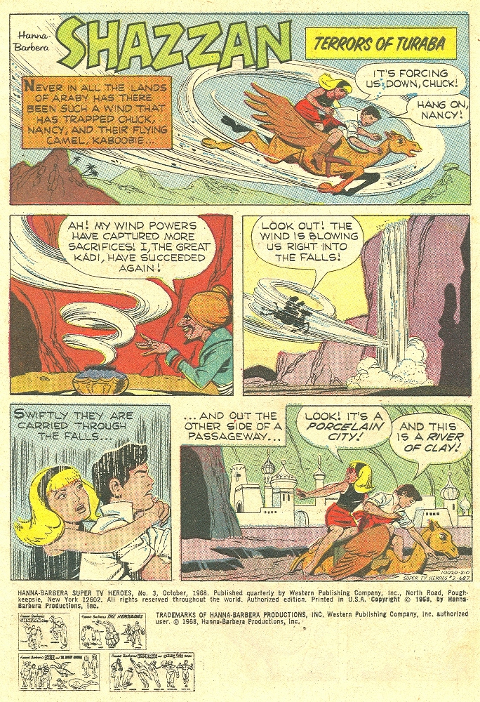 Read online Hanna-Barbera Super TV Heroes comic -  Issue #3 - 2