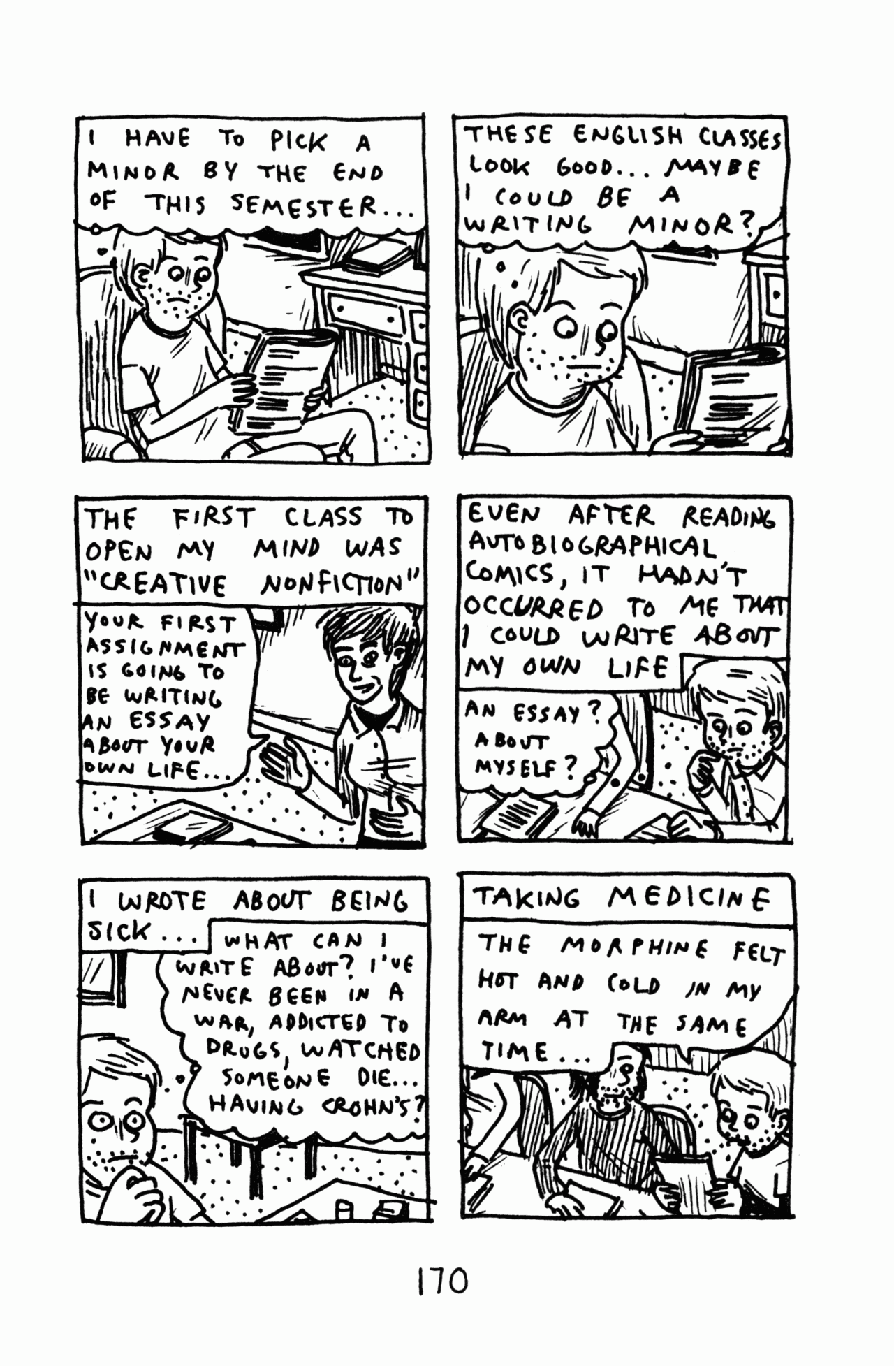 Read online Funny Misshapen Body: A Memoir comic -  Issue # TPB (Part 2) - 71