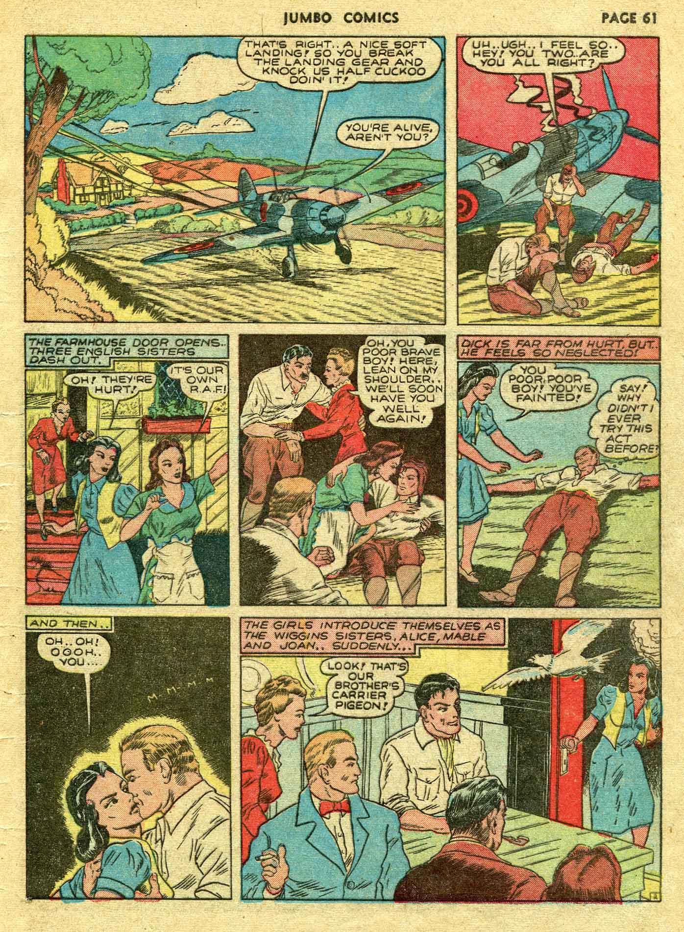 Read online Jumbo Comics comic -  Issue #25 - 63
