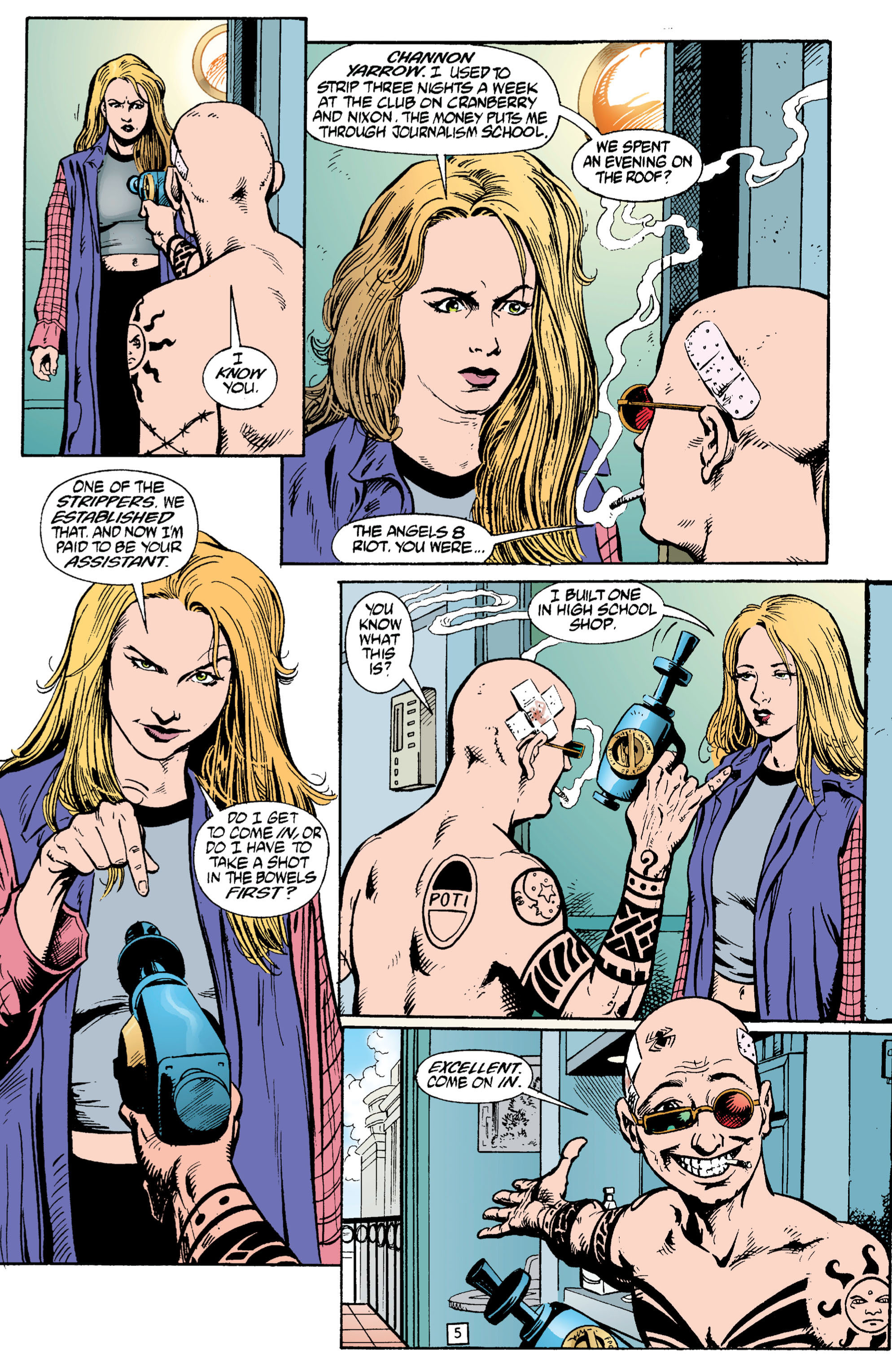 Read online Transmetropolitan comic -  Issue #4 - 6