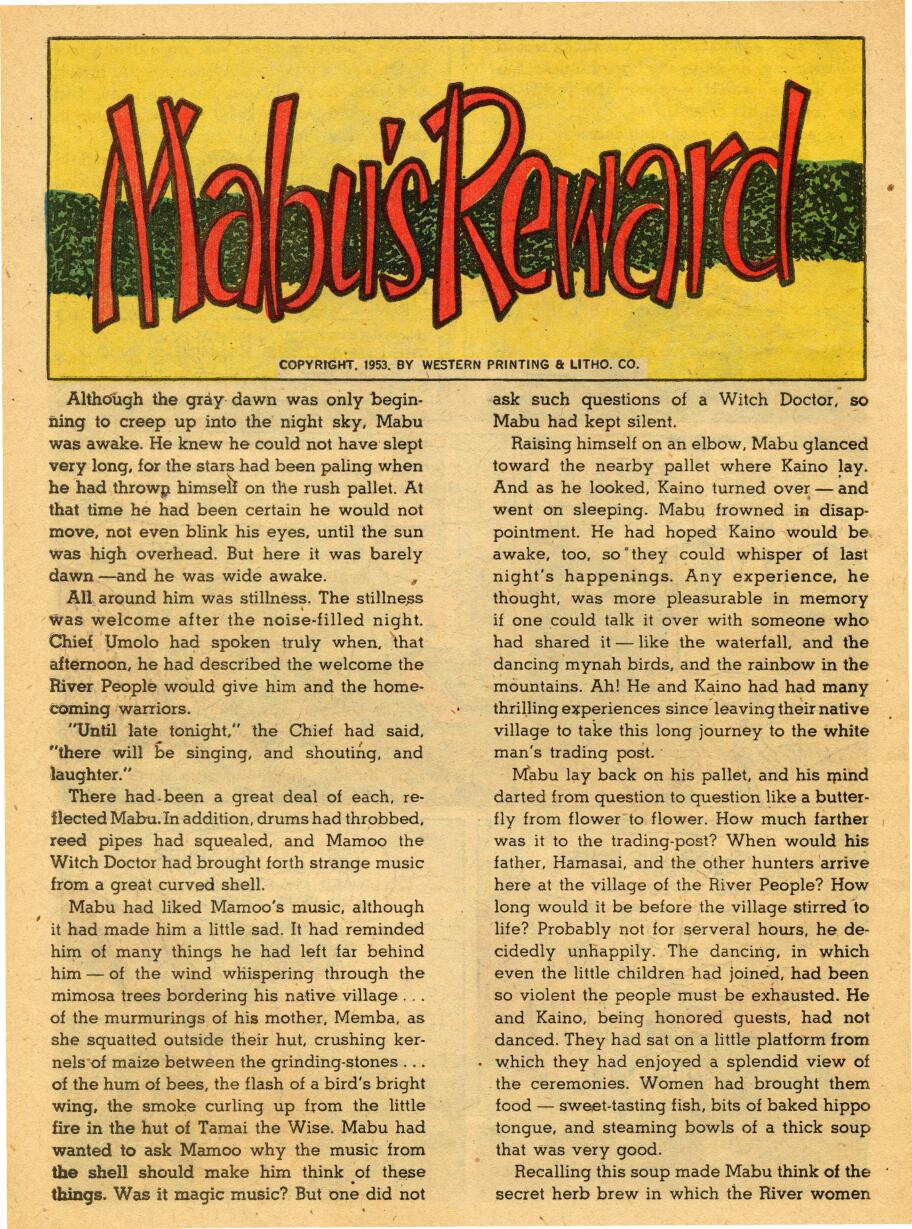 Read online Tarzan (1948) comic -  Issue #48 - 42