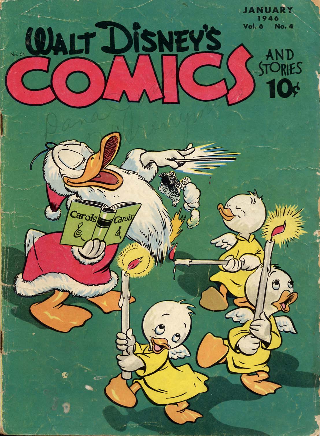 Read online Walt Disney's Comics and Stories comic -  Issue #64 - 1