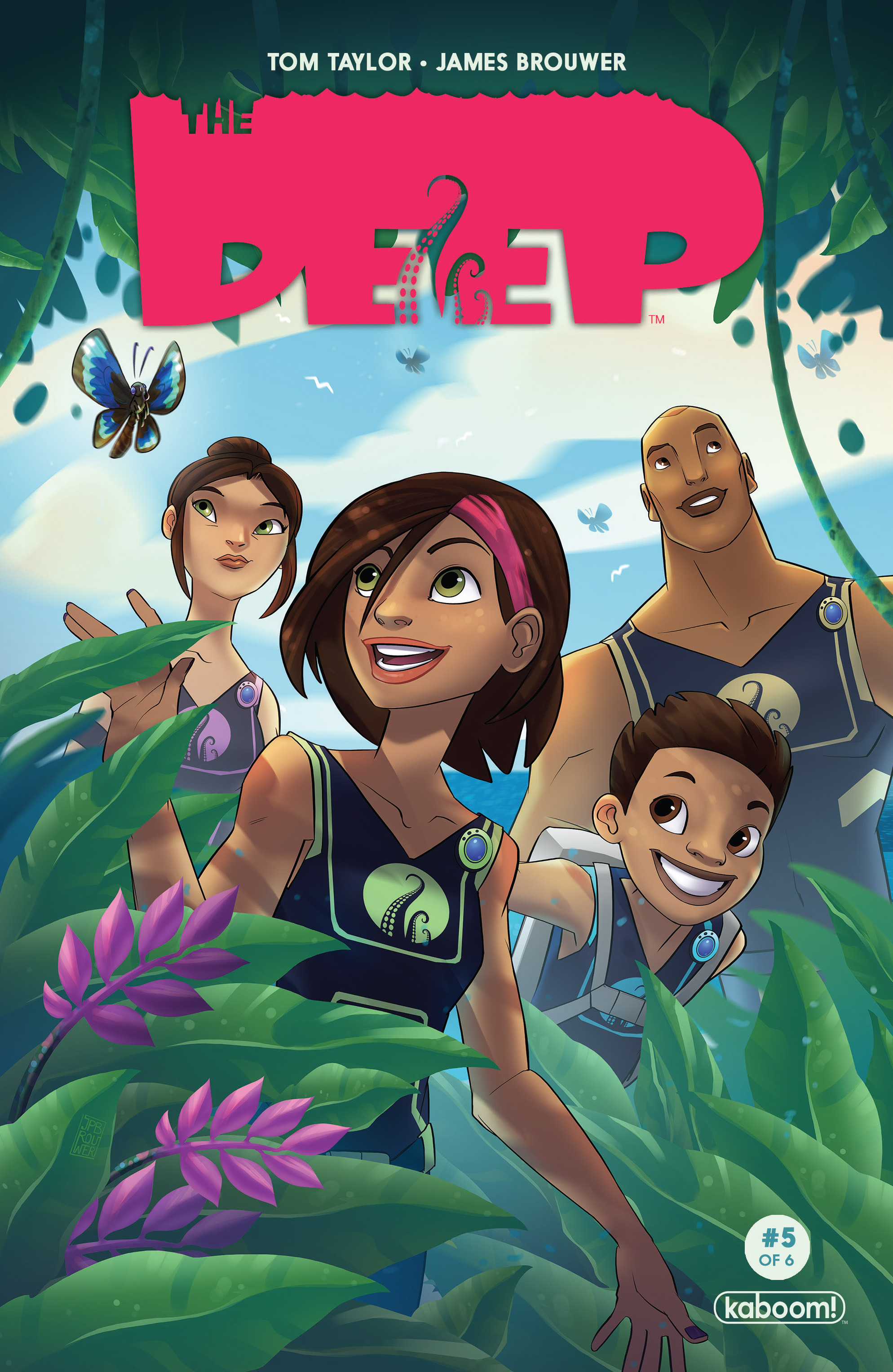 Read online The Deep comic -  Issue #5 - 1