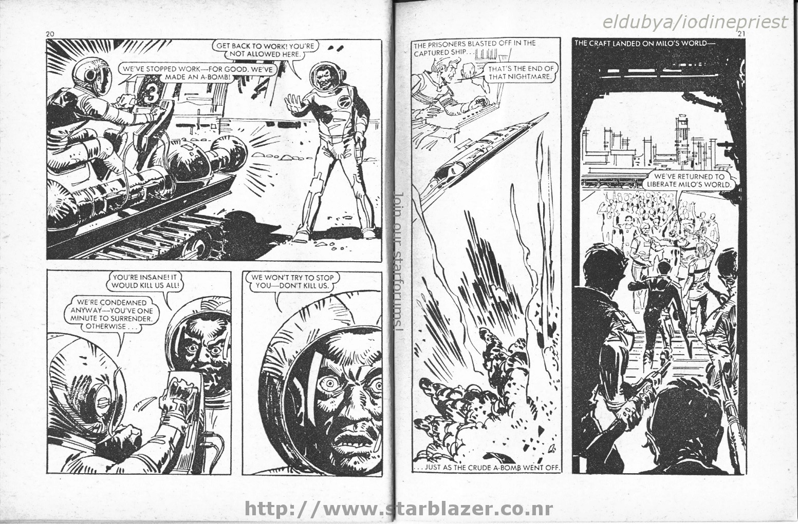 Read online Starblazer comic -  Issue #52 - 12