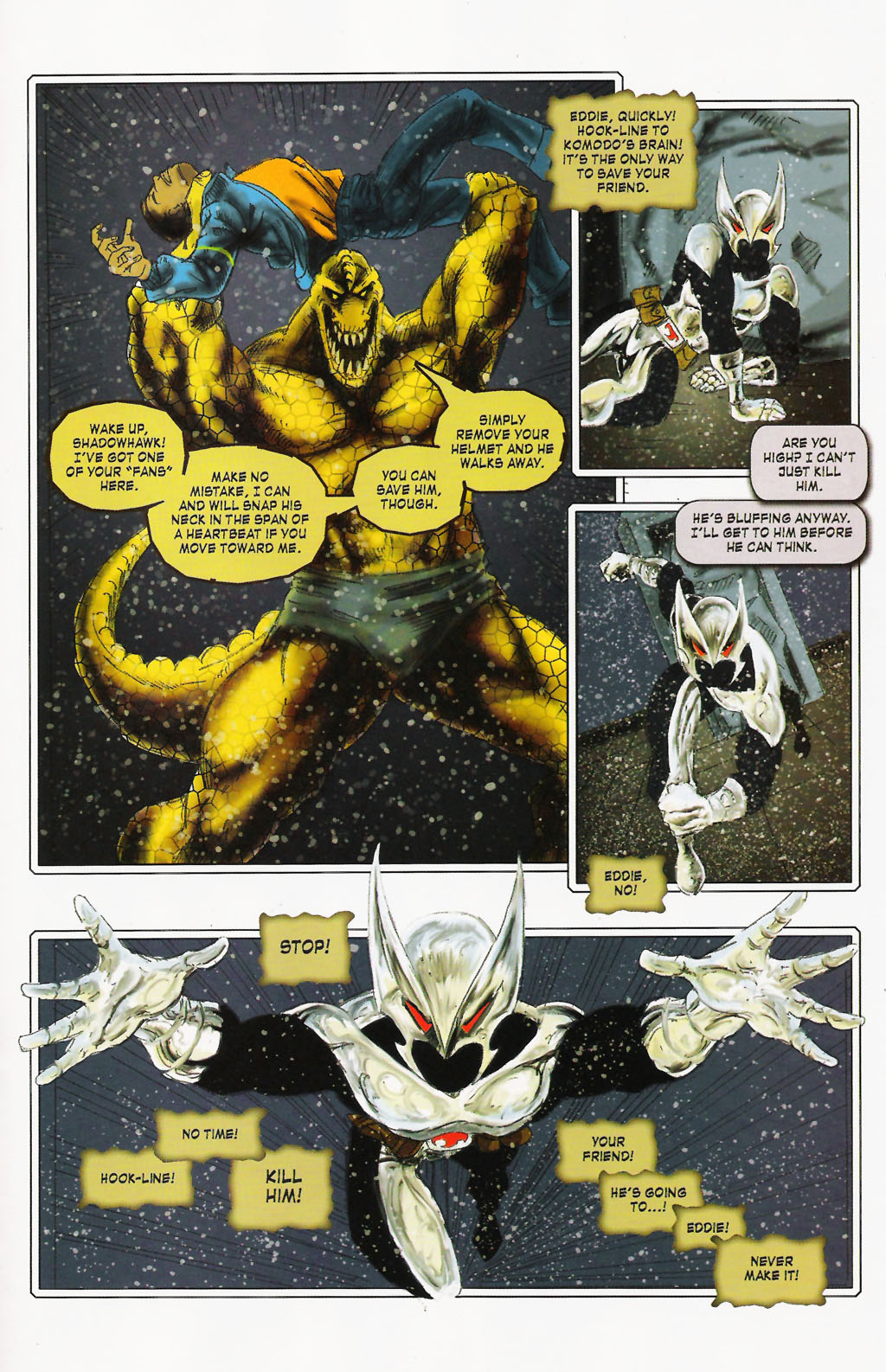 Read online ShadowHawk (2005) comic -  Issue #9 - 19
