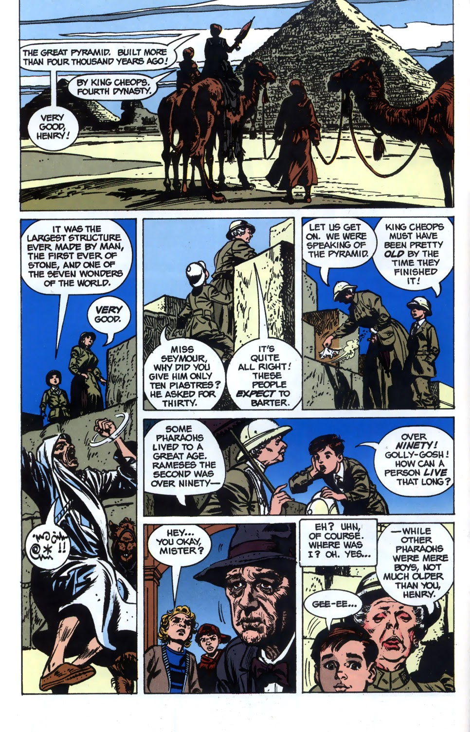 Read online Young Indiana Jones Chronicles comic -  Issue #1 - 10