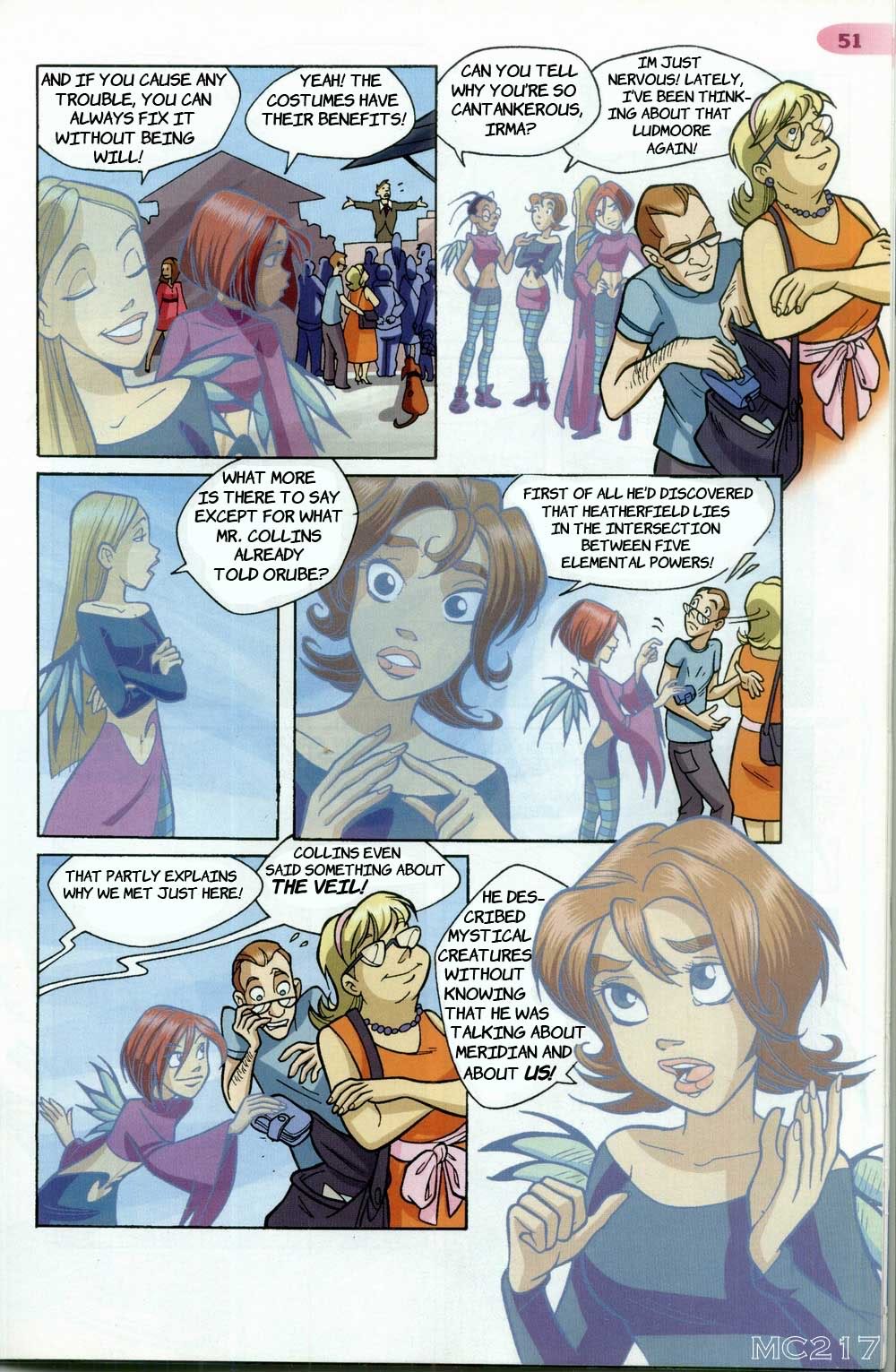 Read online W.i.t.c.h. comic -  Issue #52 - 43